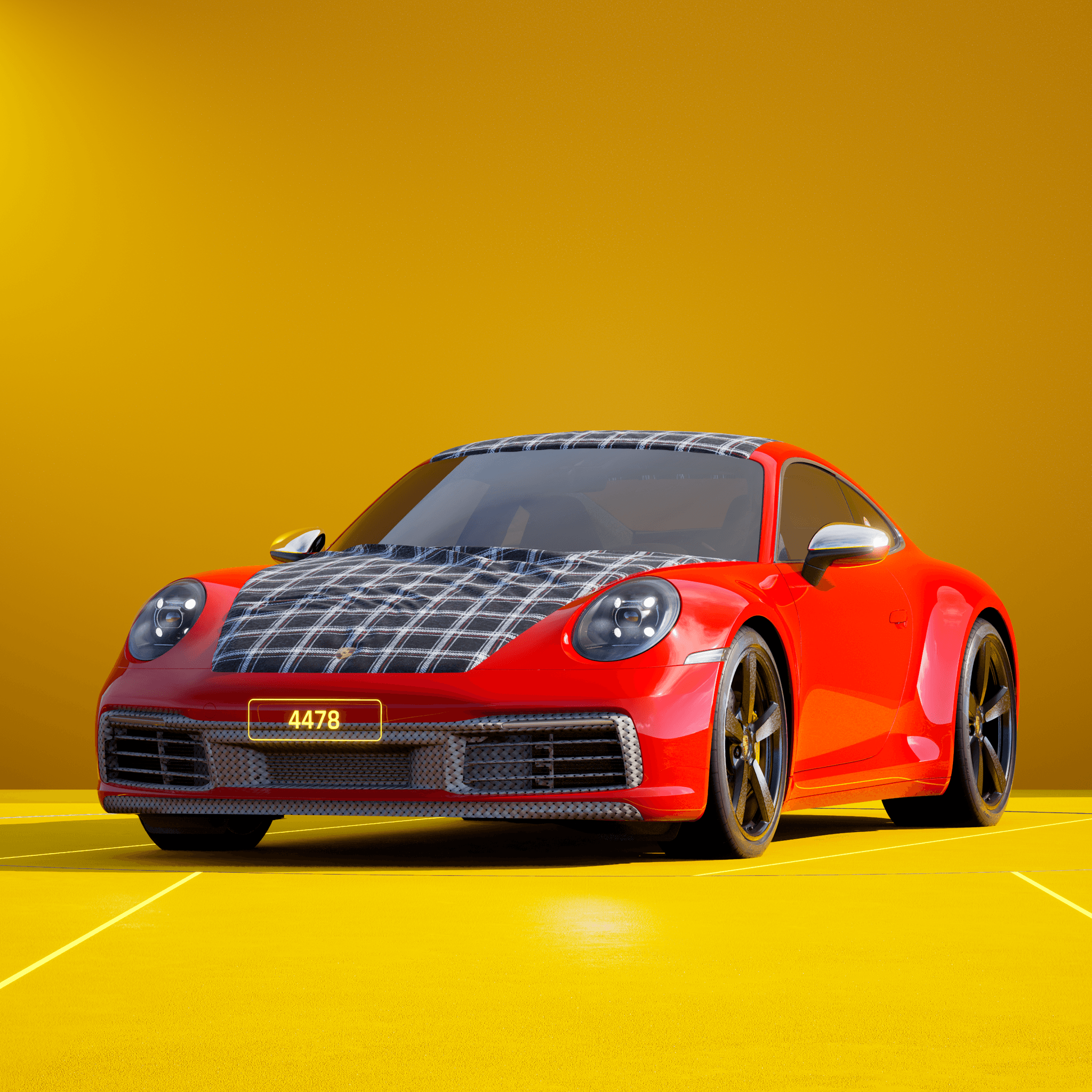 The PORSCHΞ 911 4478 image in phase