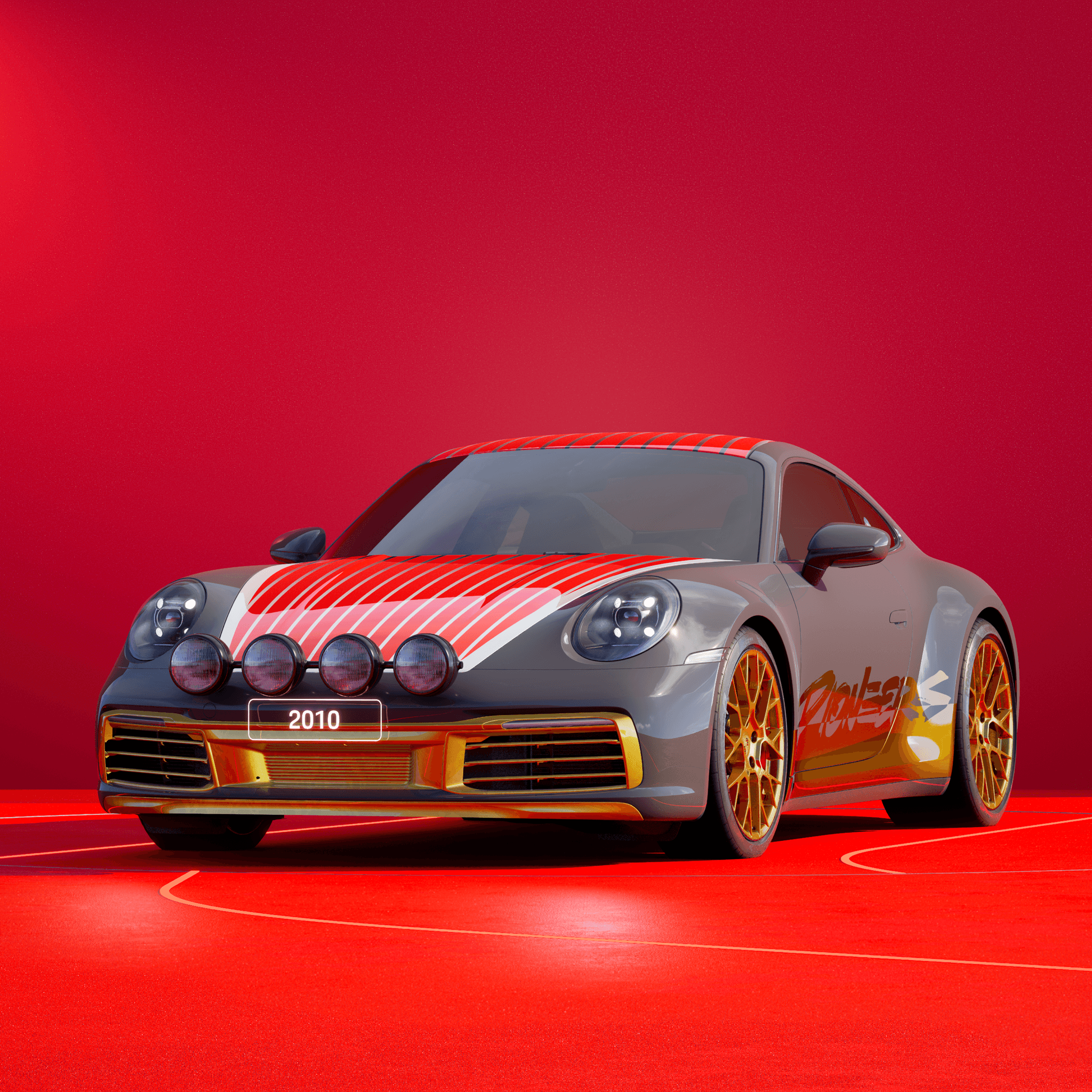 The PORSCHΞ 911 2010 image in phase
