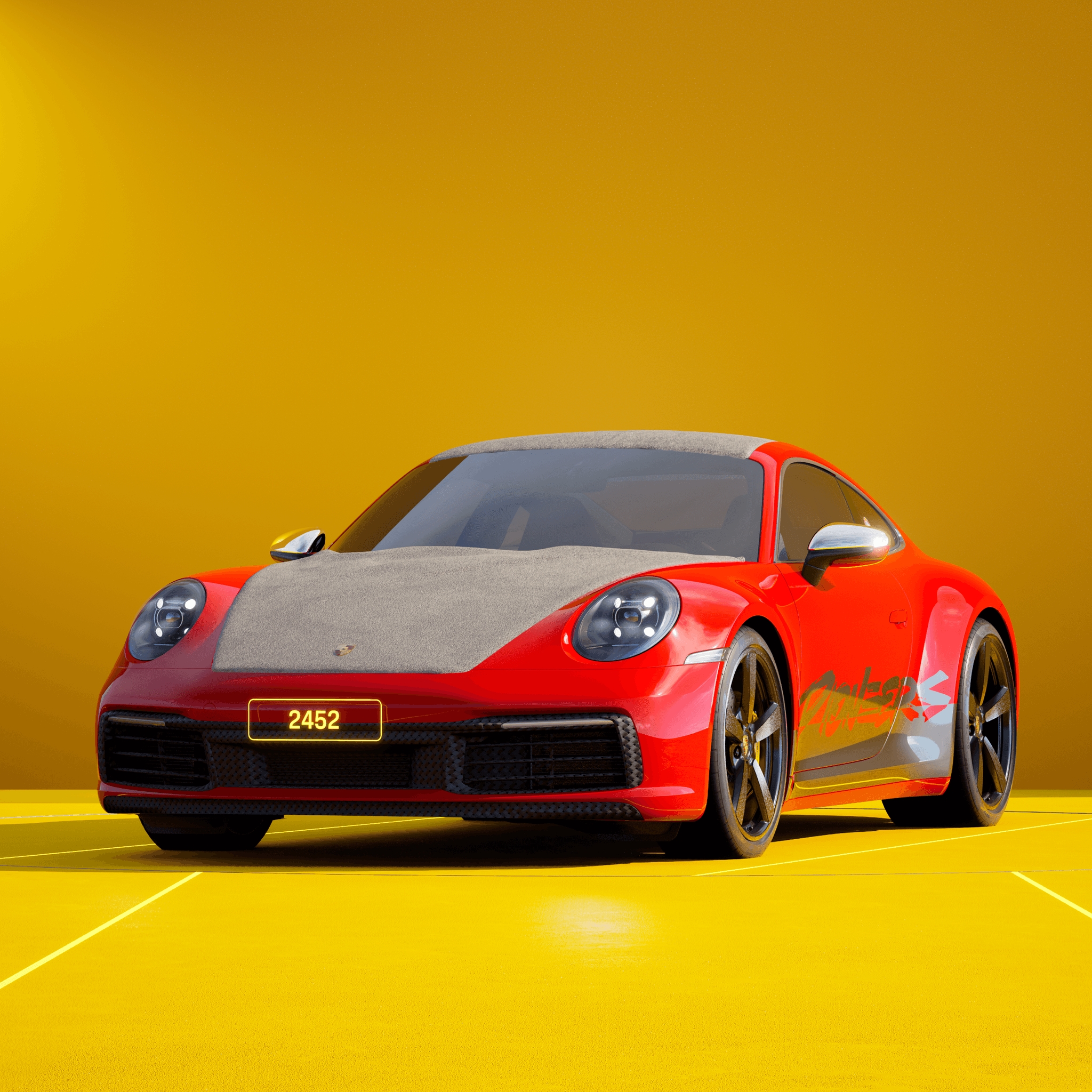 The PORSCHΞ 911 2452 image in phase