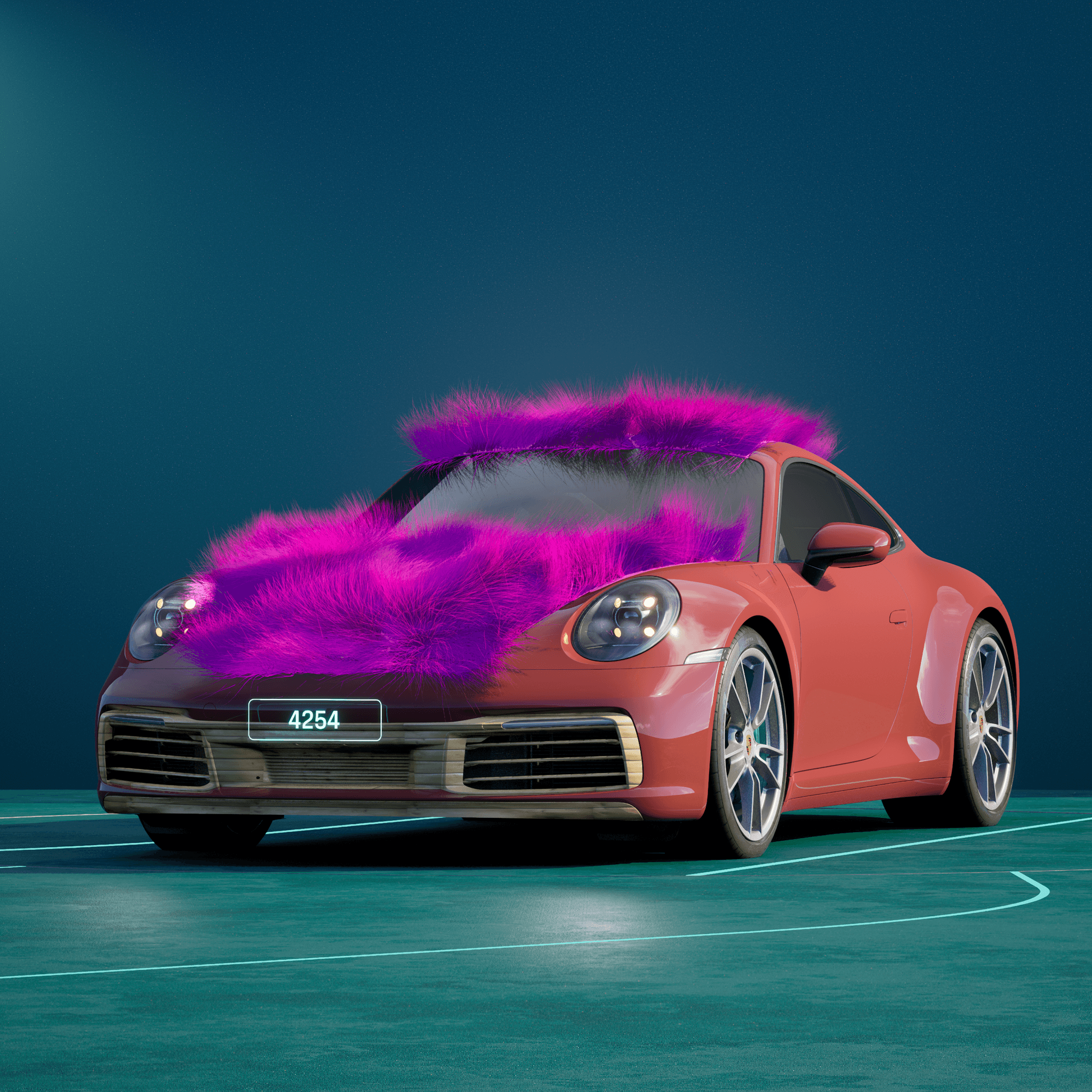 The PORSCHΞ 911 4254 image in phase