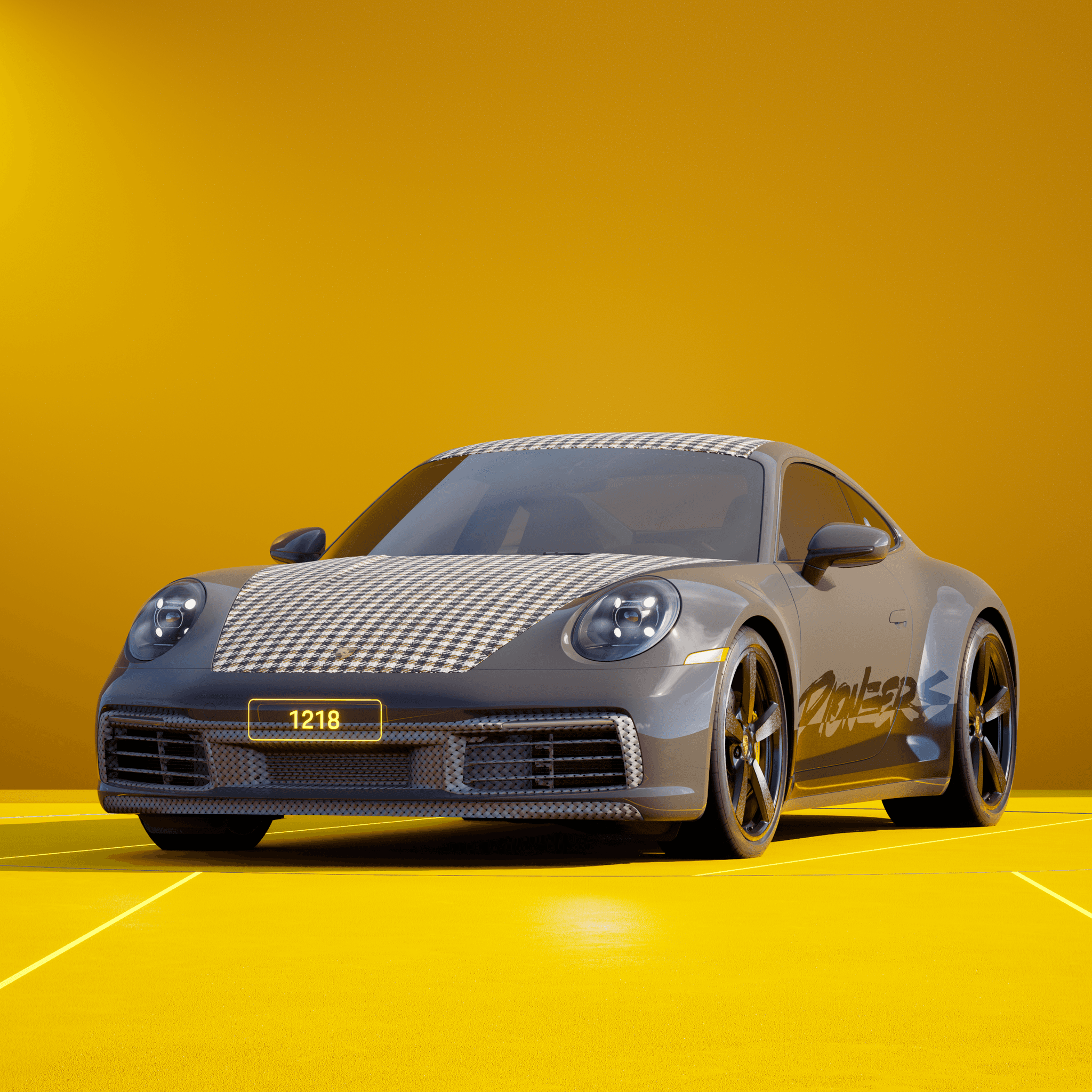 The PORSCHΞ 911 1218 image in phase