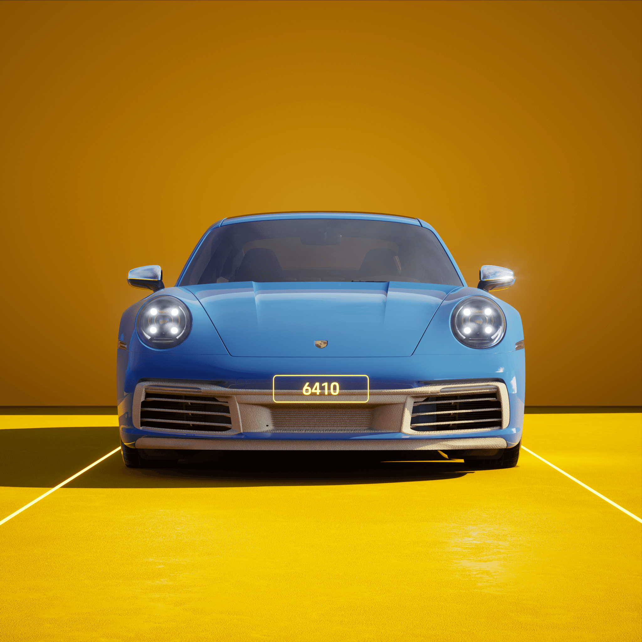 The PORSCHΞ 911 6410 image in phase
