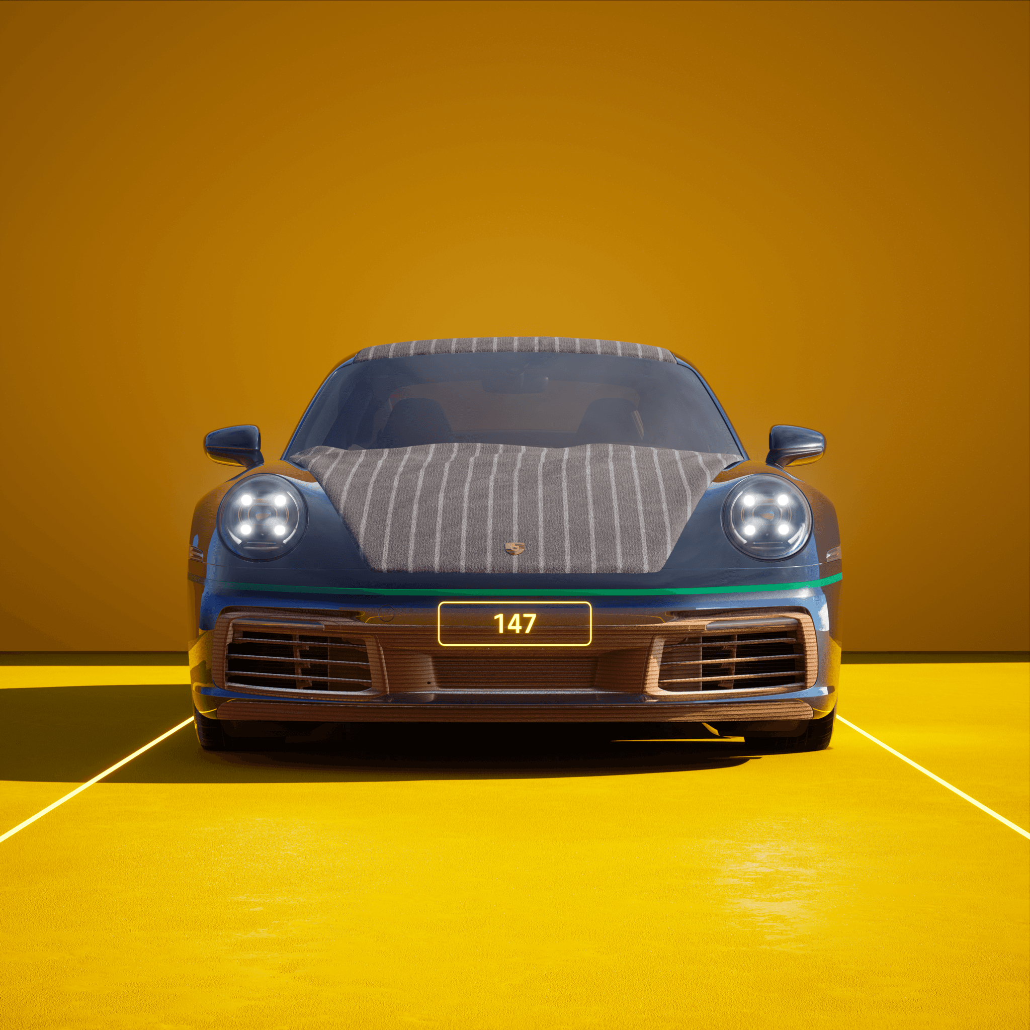 The PORSCHΞ 911 147 image in phase