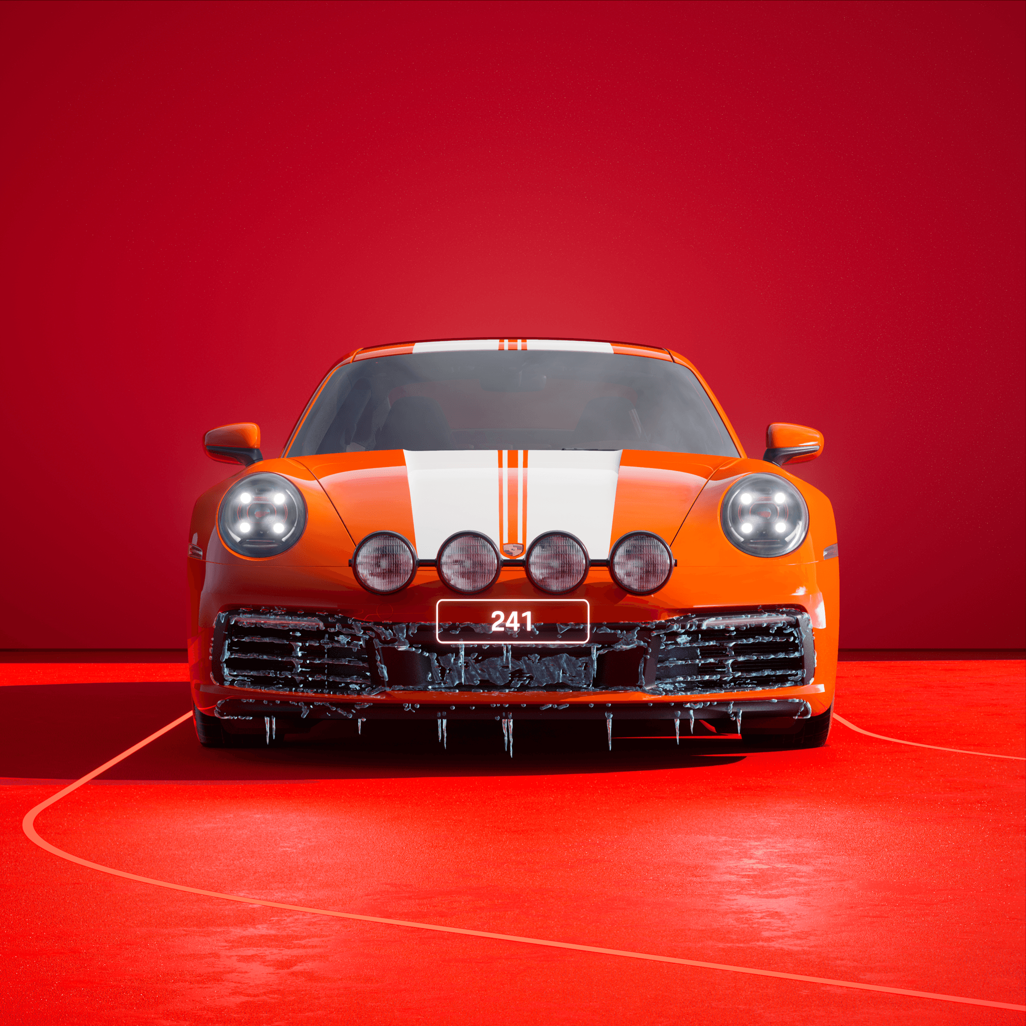 The PORSCHΞ 911 241 image in phase