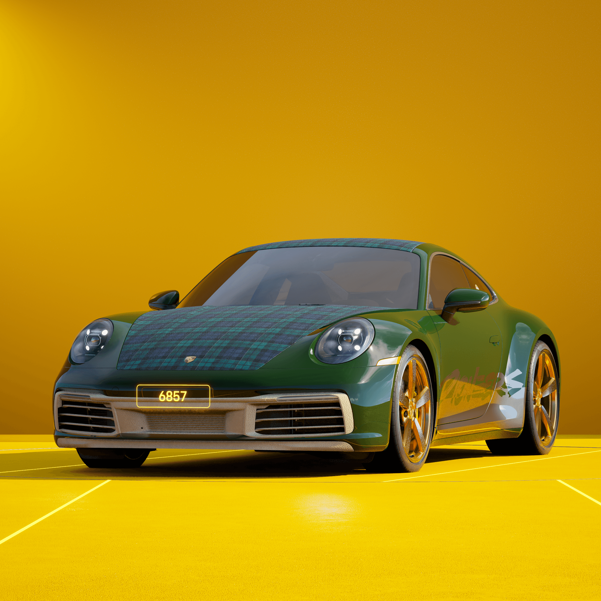 The PORSCHΞ 911 6857 image in phase