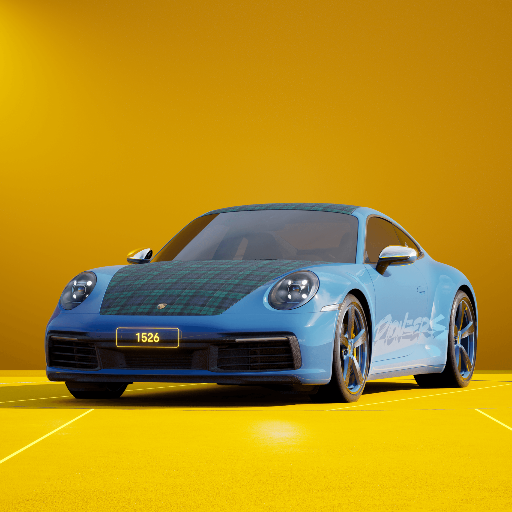 The PORSCHΞ 911 1526 image in phase