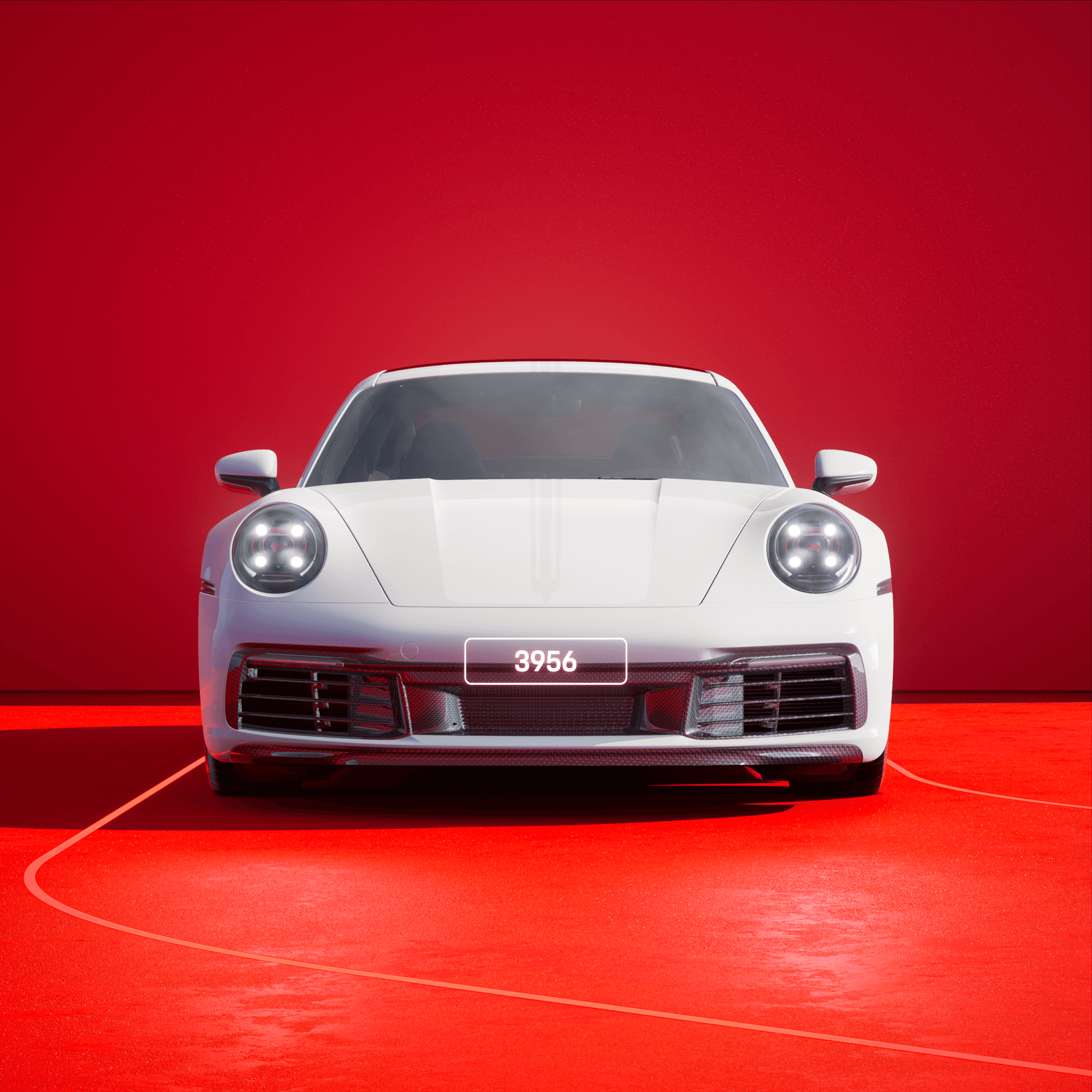 The PORSCHΞ 911 3956 image in phase