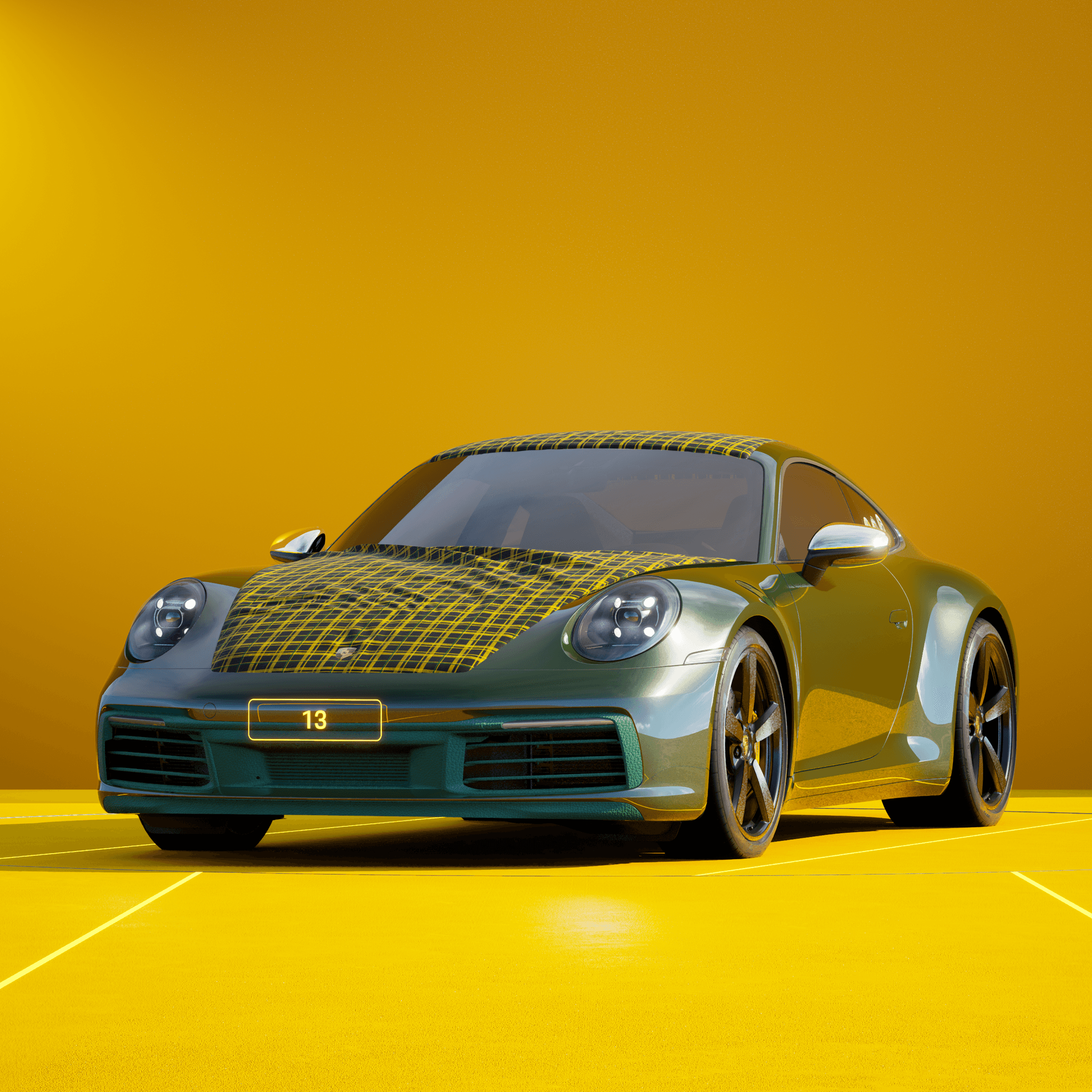 The PORSCHΞ 911 13 image in phase