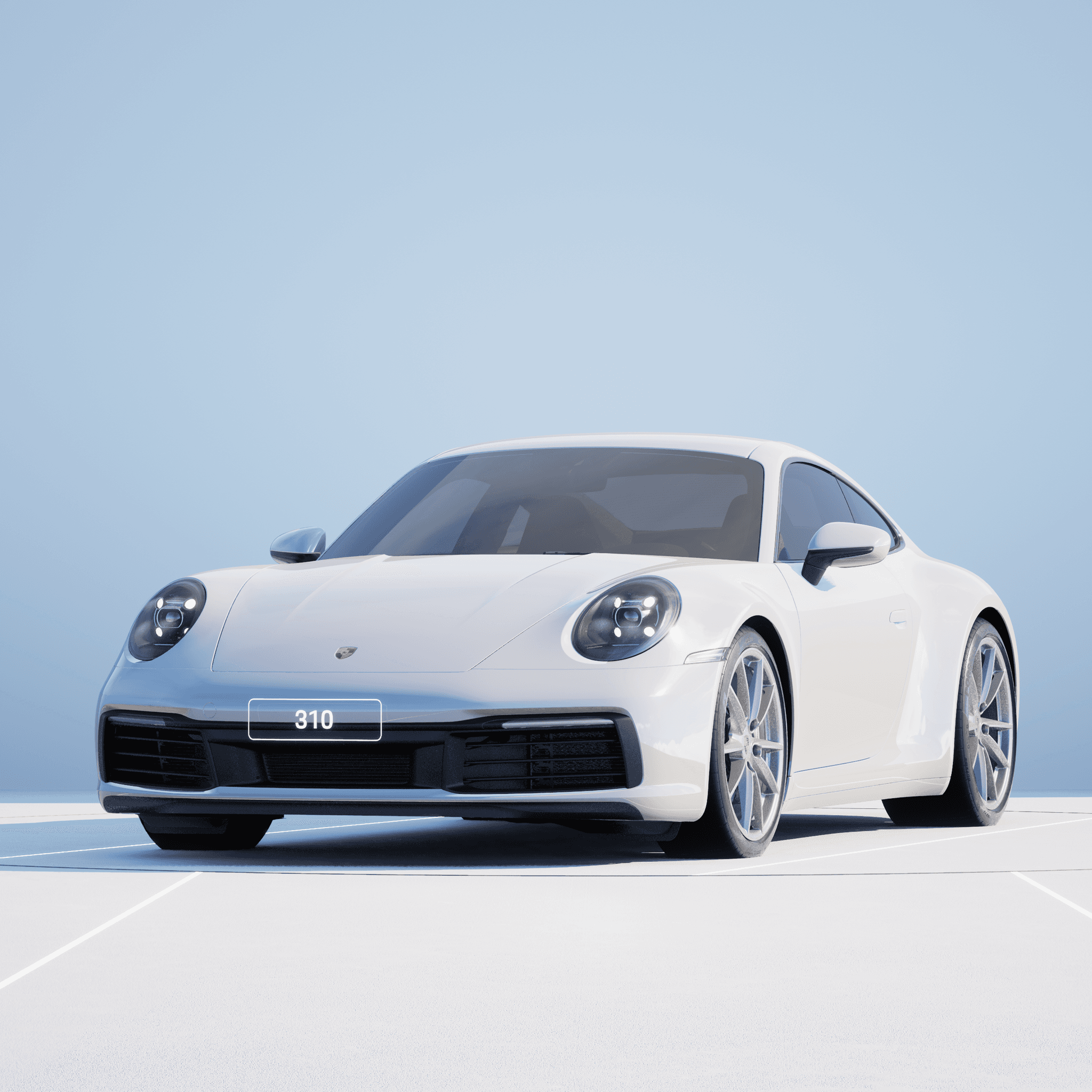 The PORSCHΞ 911 310 image in phase