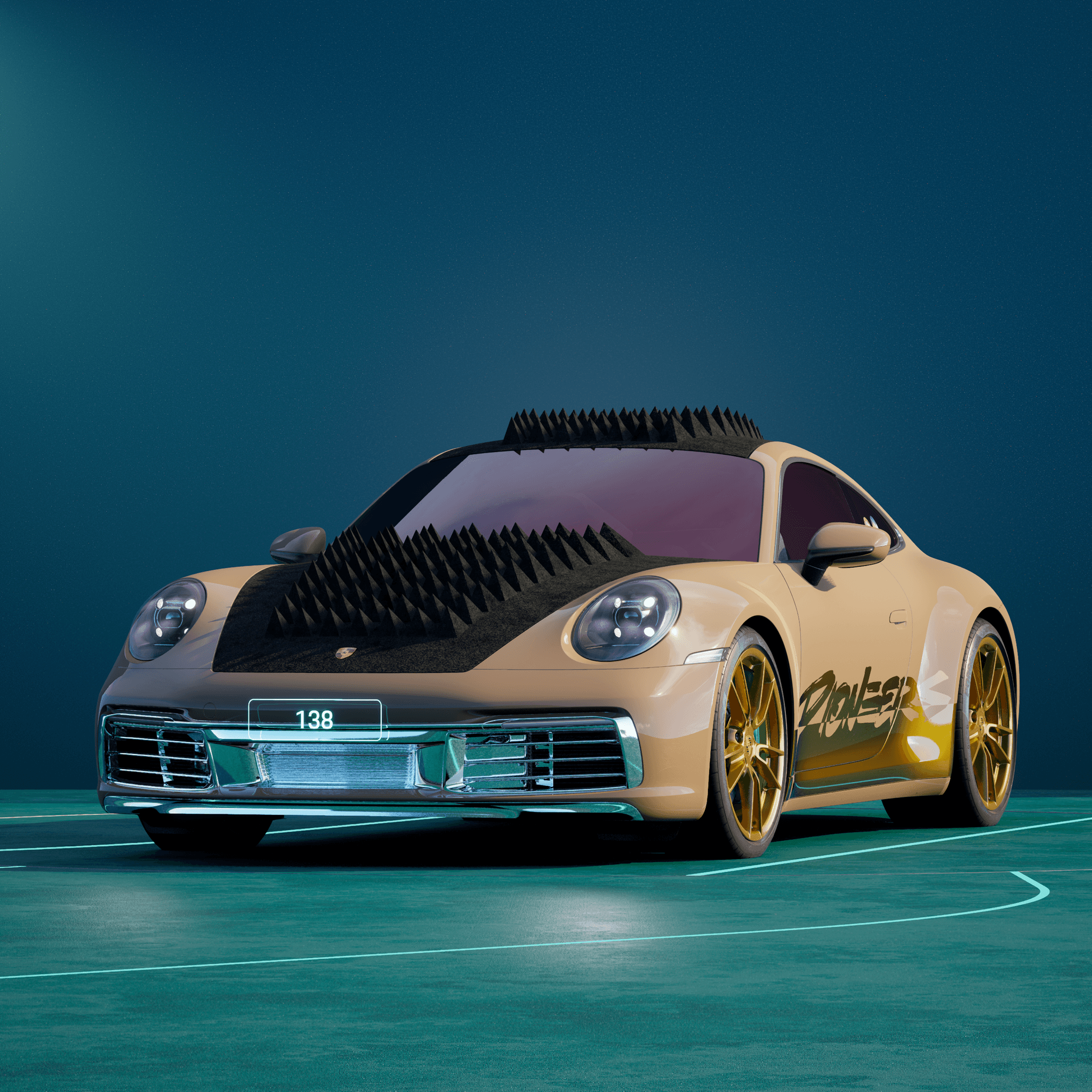 The PORSCHΞ 911 138 image in phase