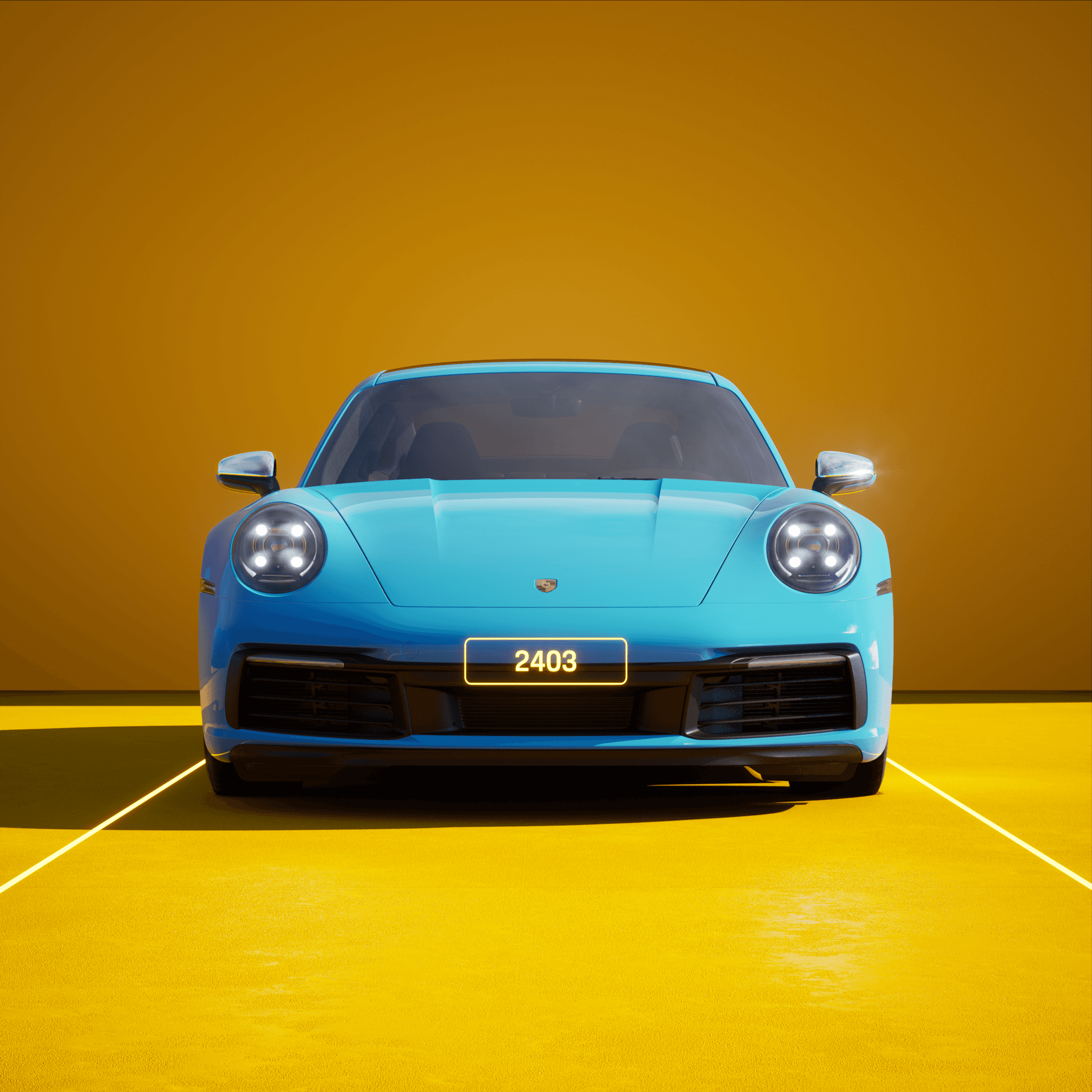 The PORSCHΞ 911 2403 image in phase