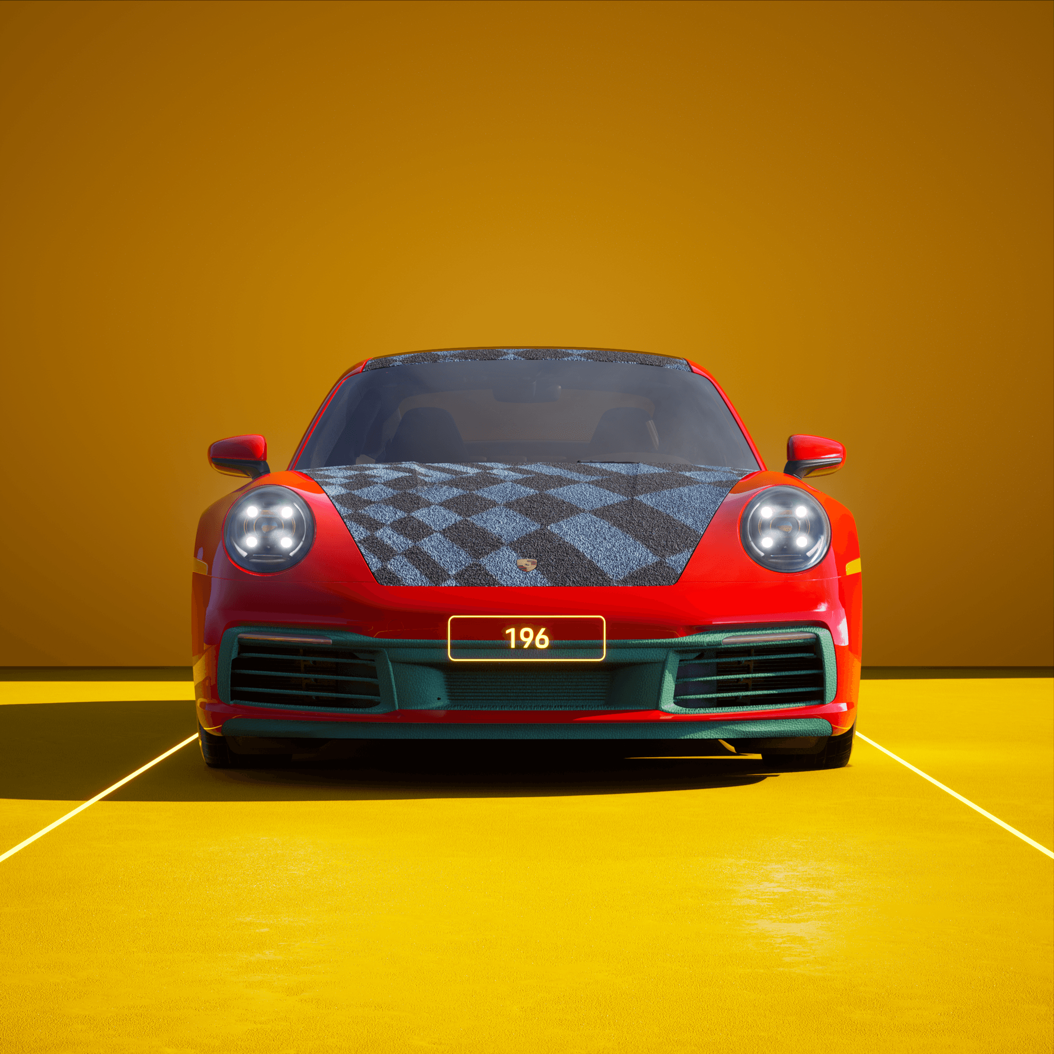 The PORSCHΞ 911 196 image in phase
