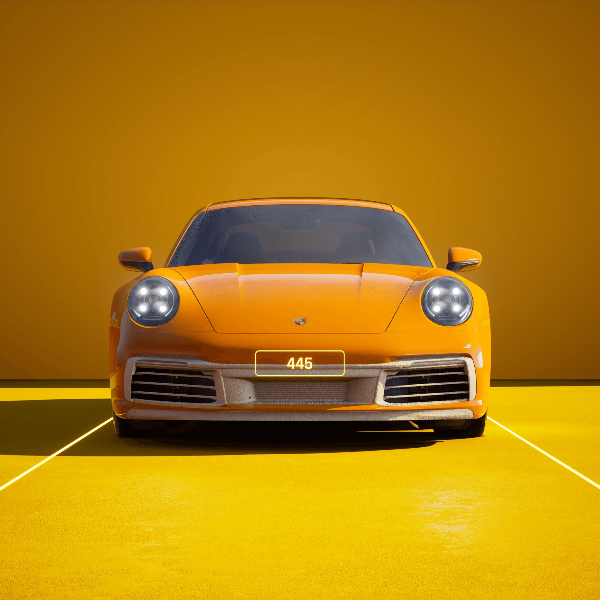 The PORSCHΞ 911 445 image in phase