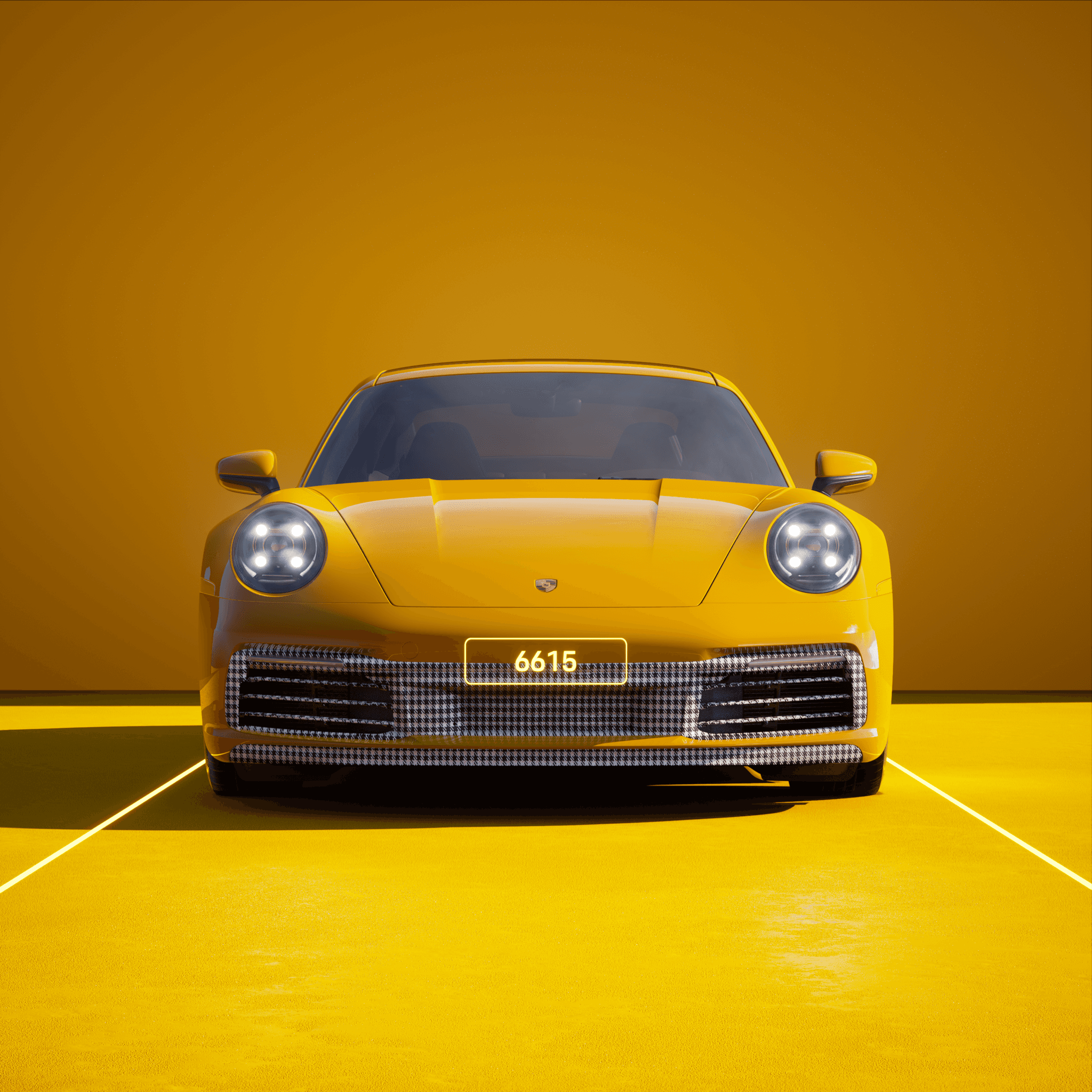 The PORSCHΞ 911 6615 image in phase