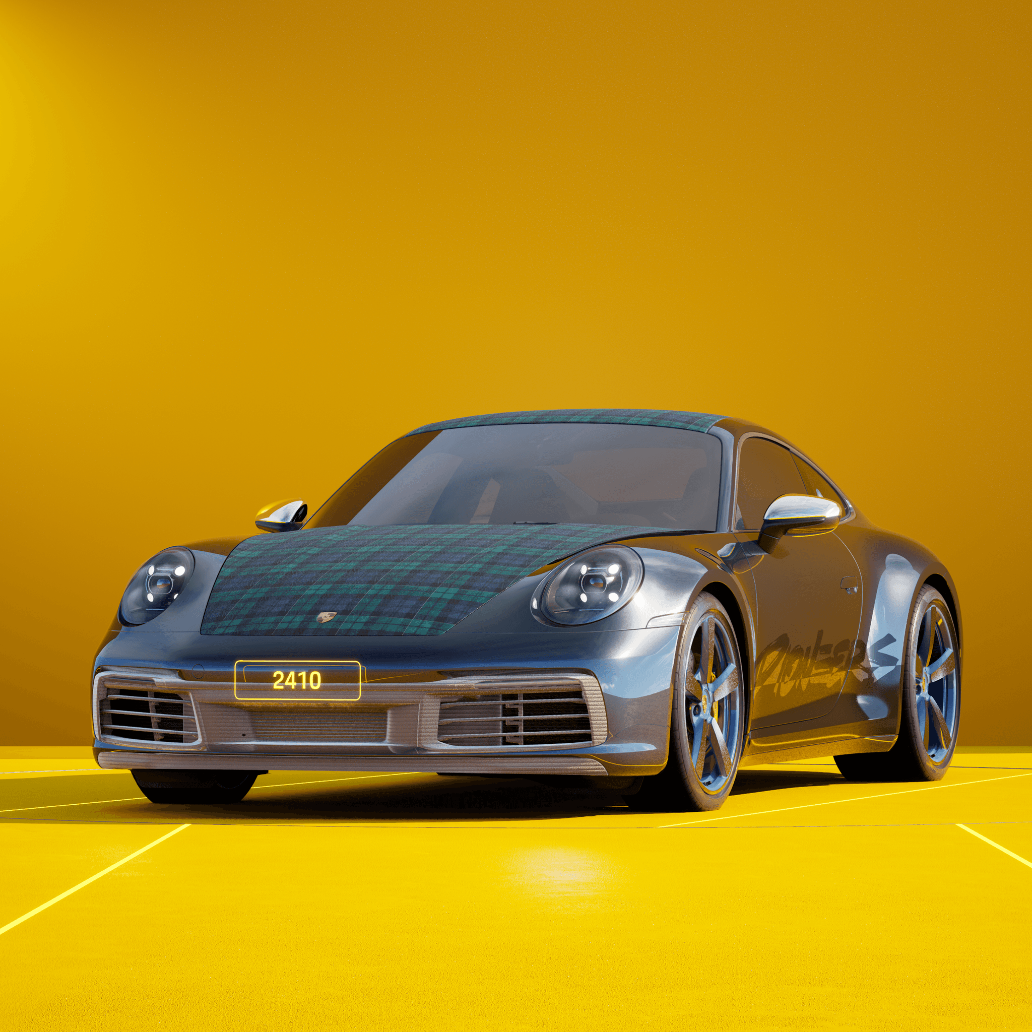 The PORSCHΞ 911 2410 image in phase