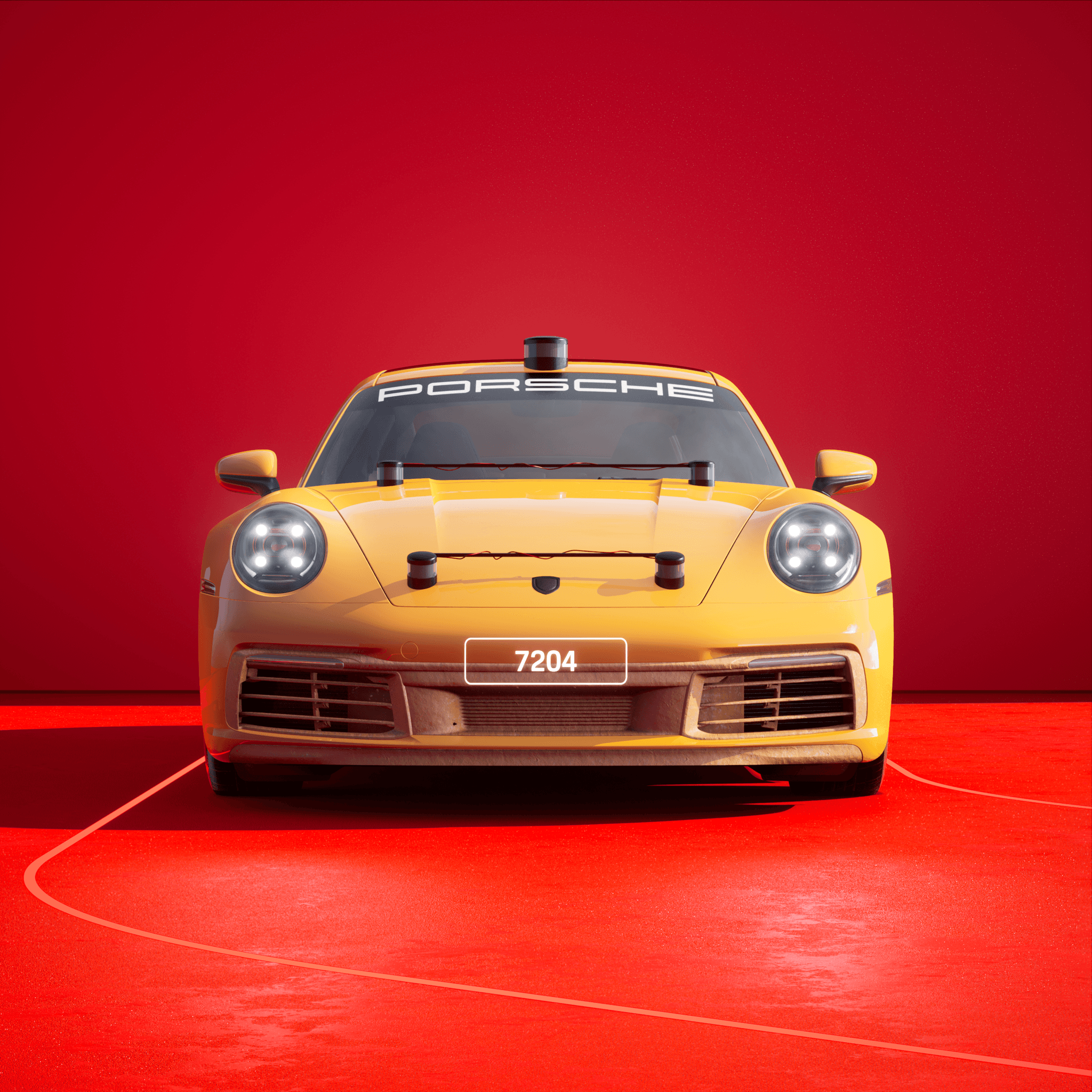 The PORSCHΞ 911 7204 image in phase