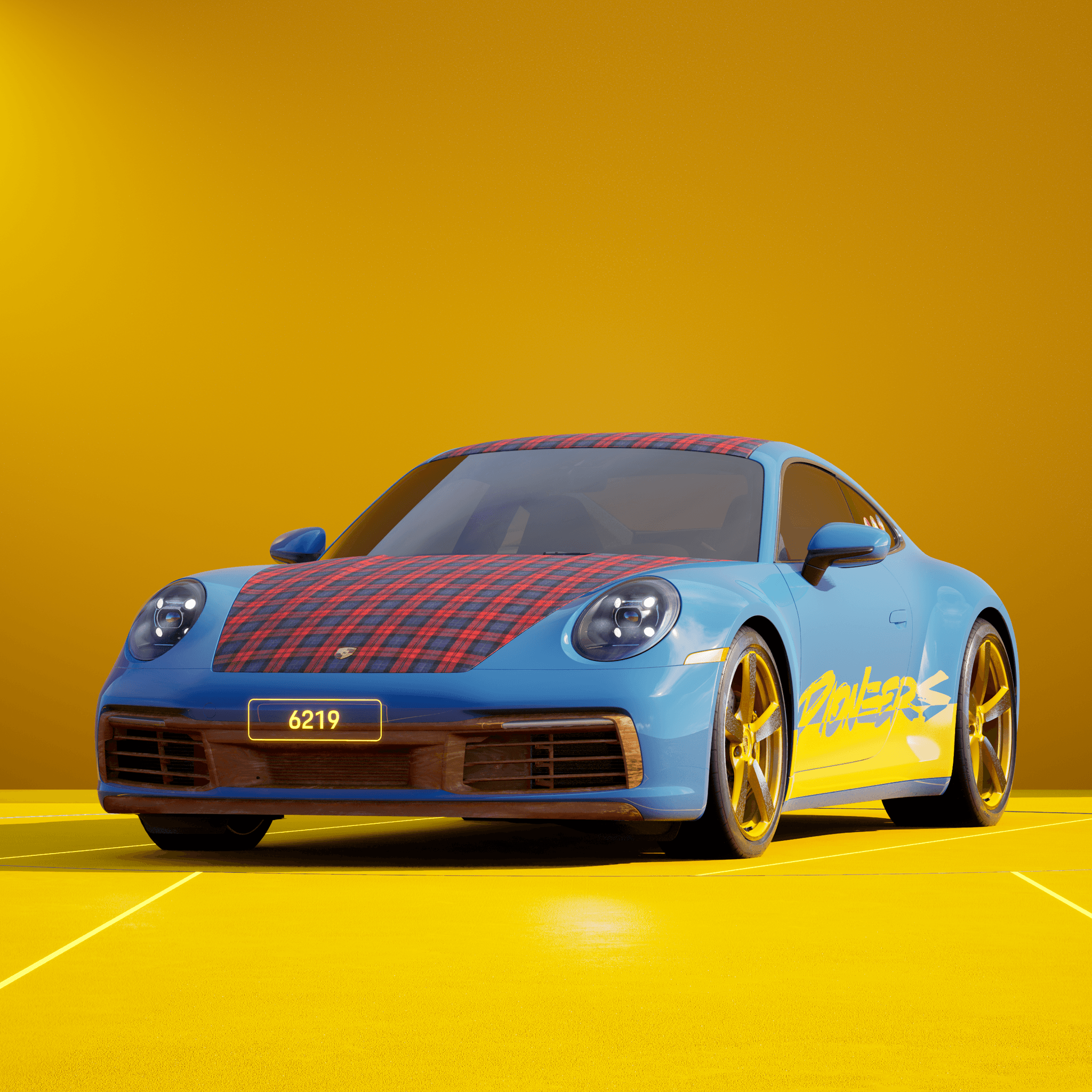 The PORSCHΞ 911 6219 image in phase