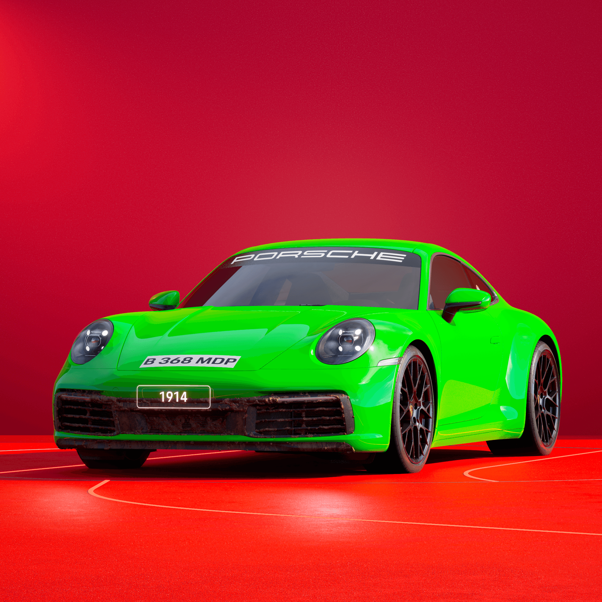 The PORSCHΞ 911 1914 image in phase