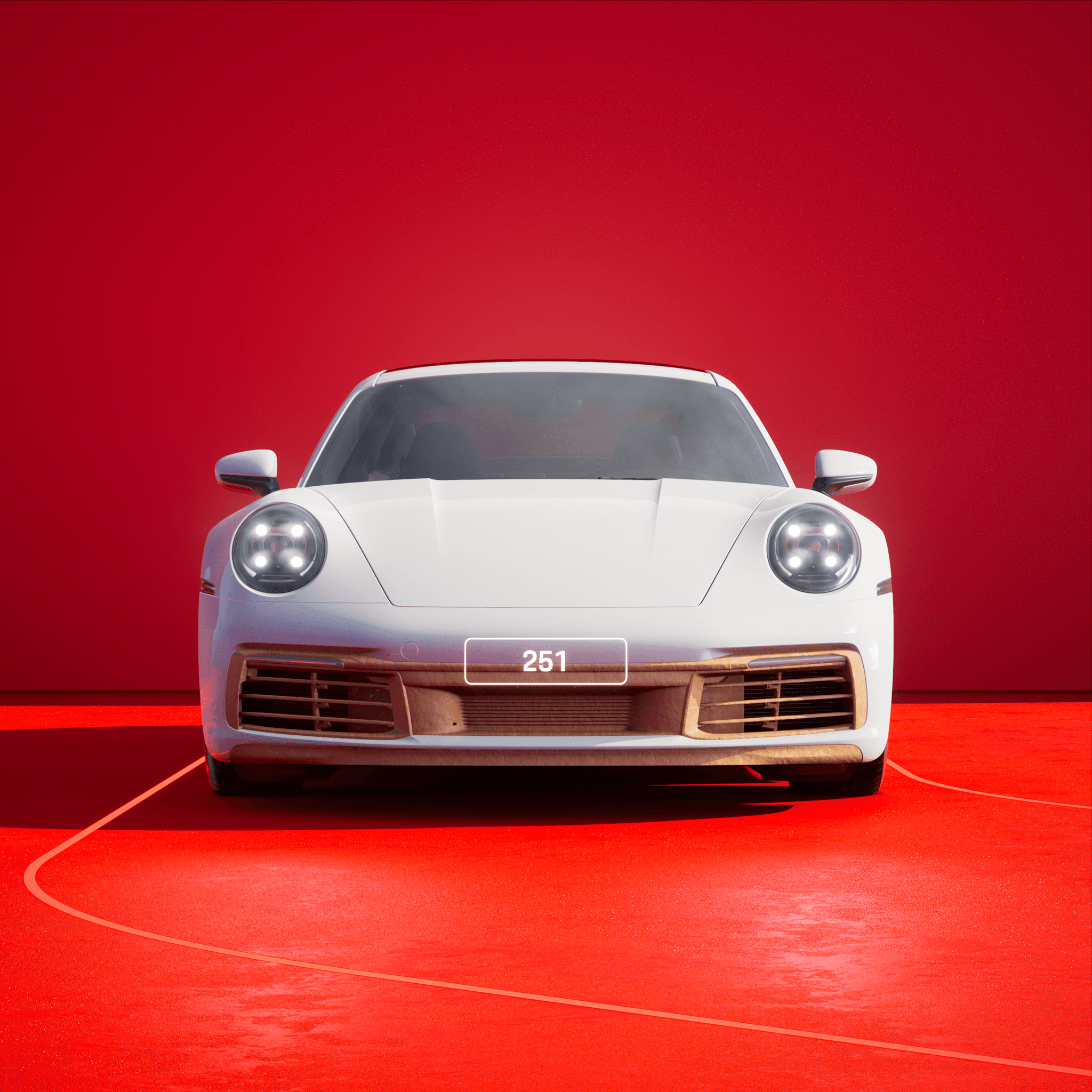 The PORSCHΞ 911 251 image in phase