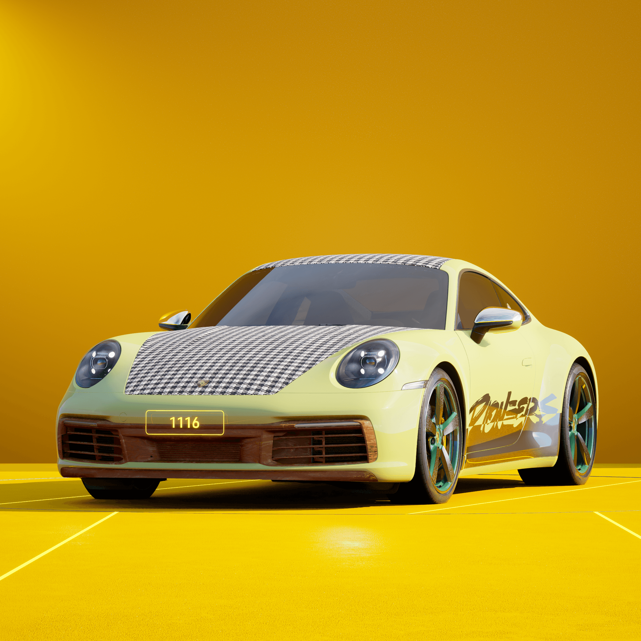 The PORSCHΞ 911 1116 image in phase