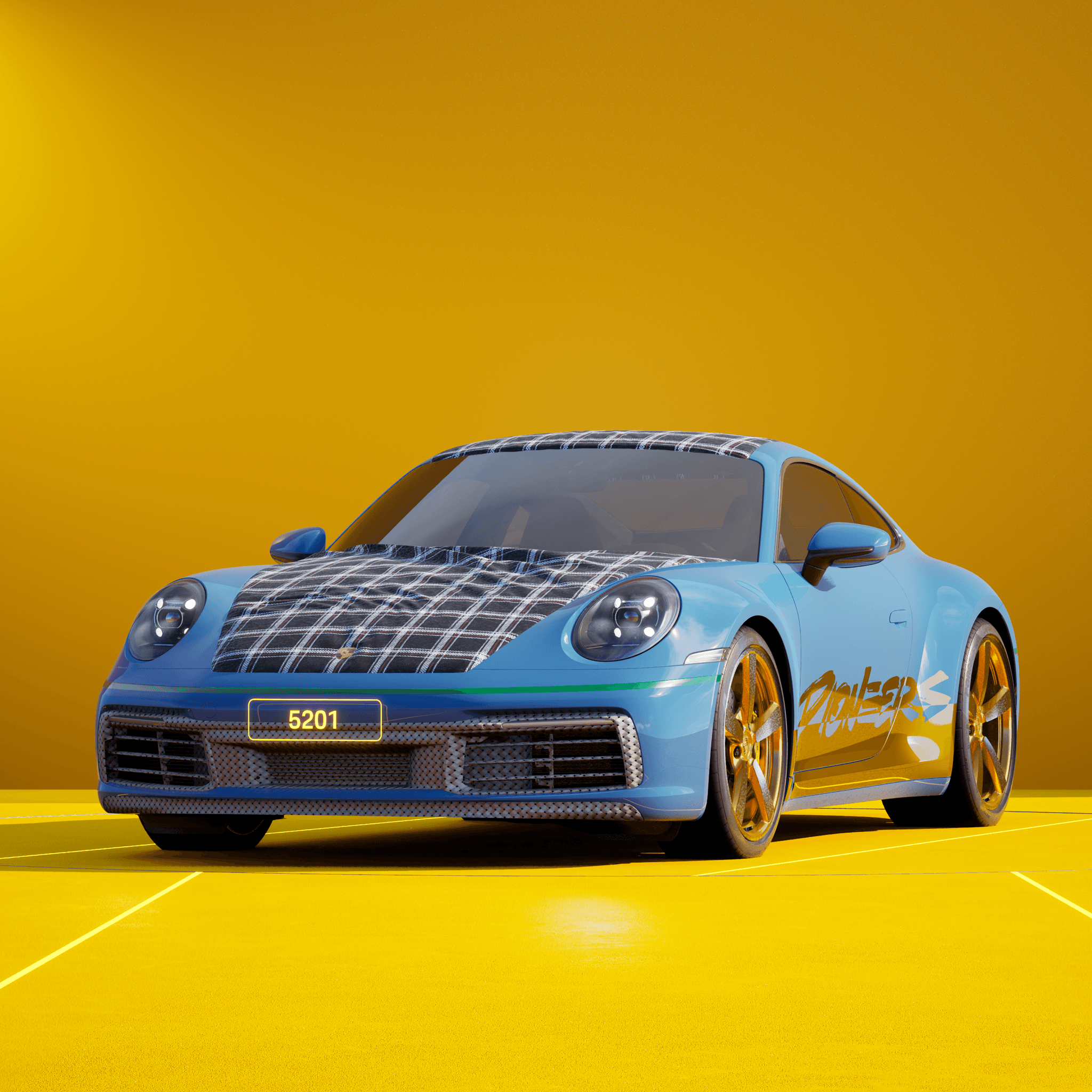 The PORSCHΞ 911 5201 image in phase