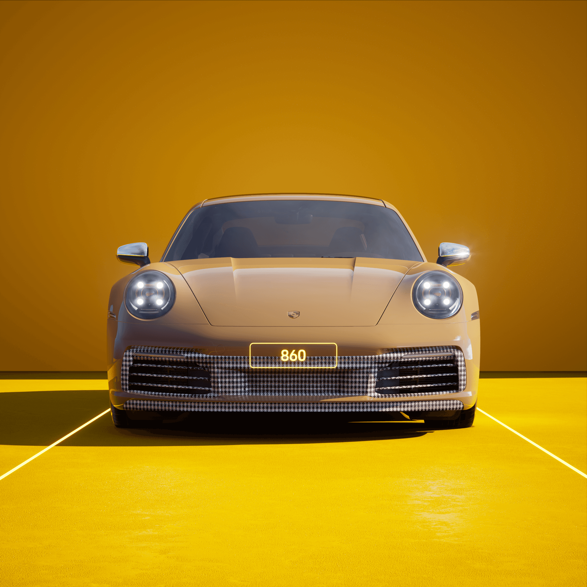 The PORSCHΞ 911 860 image in phase