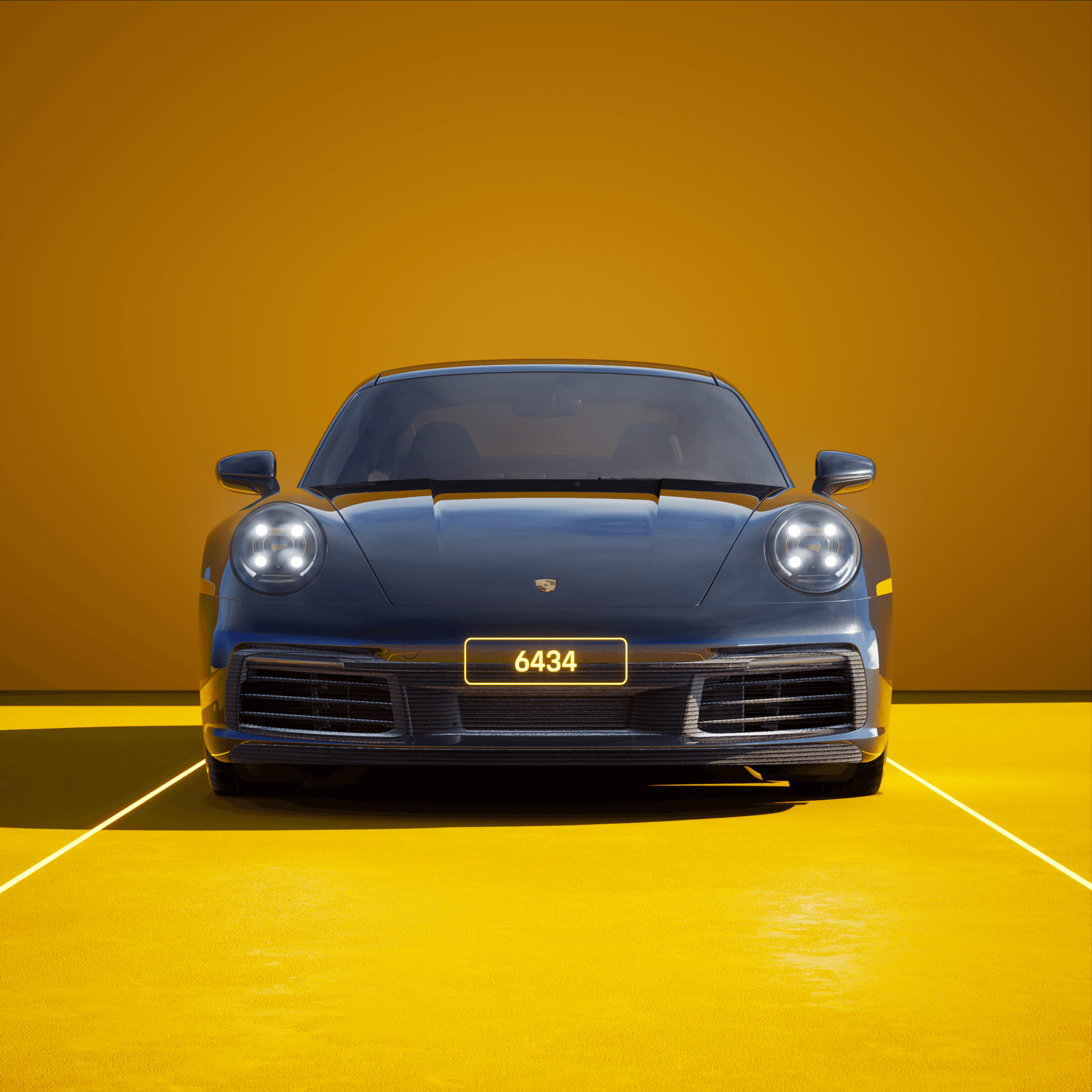 The PORSCHΞ 911 6434 image in phase