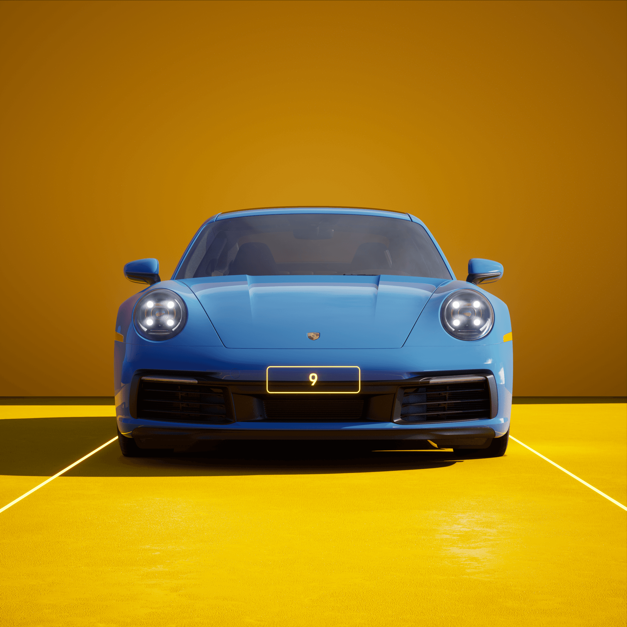The PORSCHΞ 911 9 image in phase