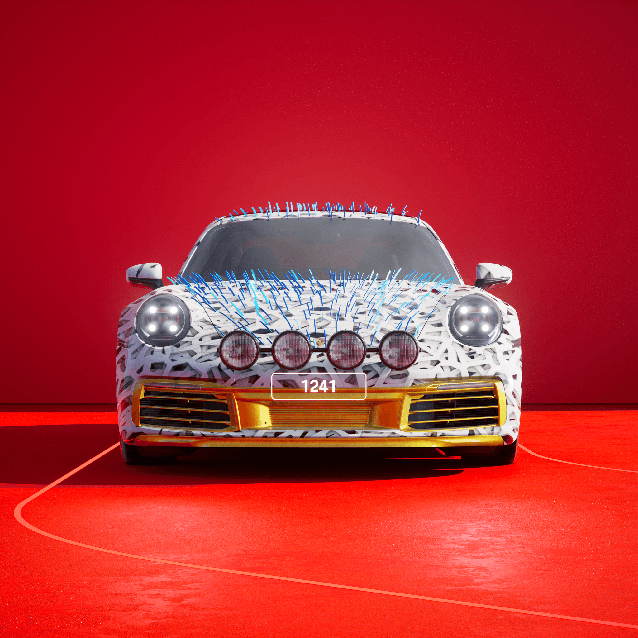 The PORSCHΞ 911 1241 image in phase