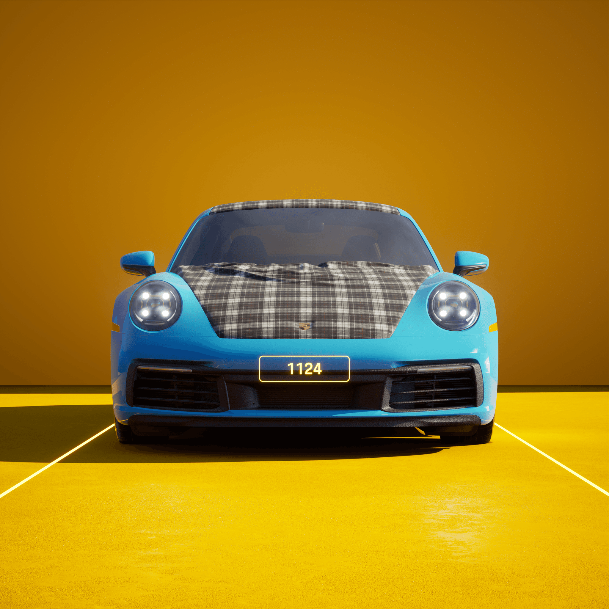 The PORSCHΞ 911 1124 image in phase