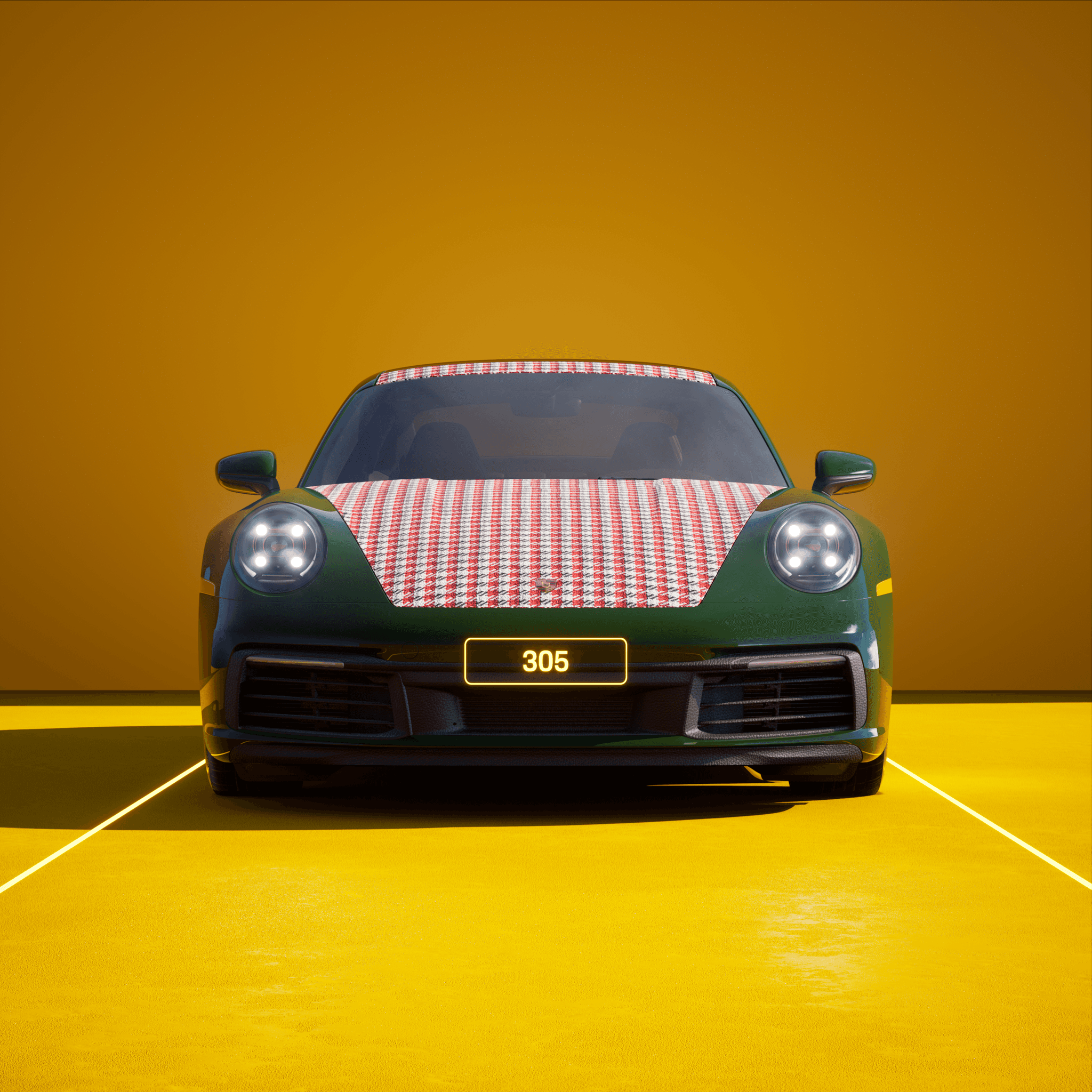 The PORSCHΞ 911 305 image in phase