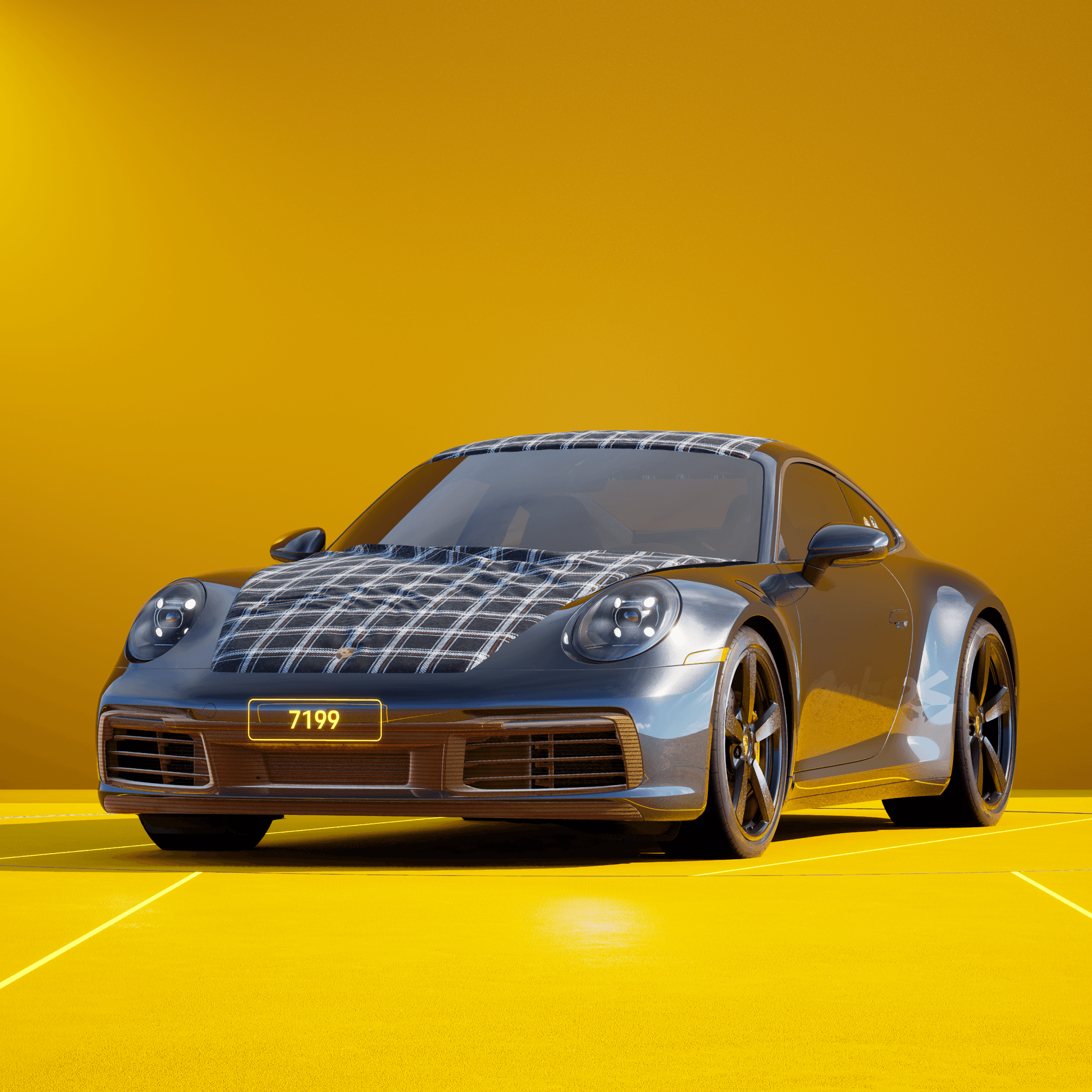 The PORSCHΞ 911 7199 image in phase