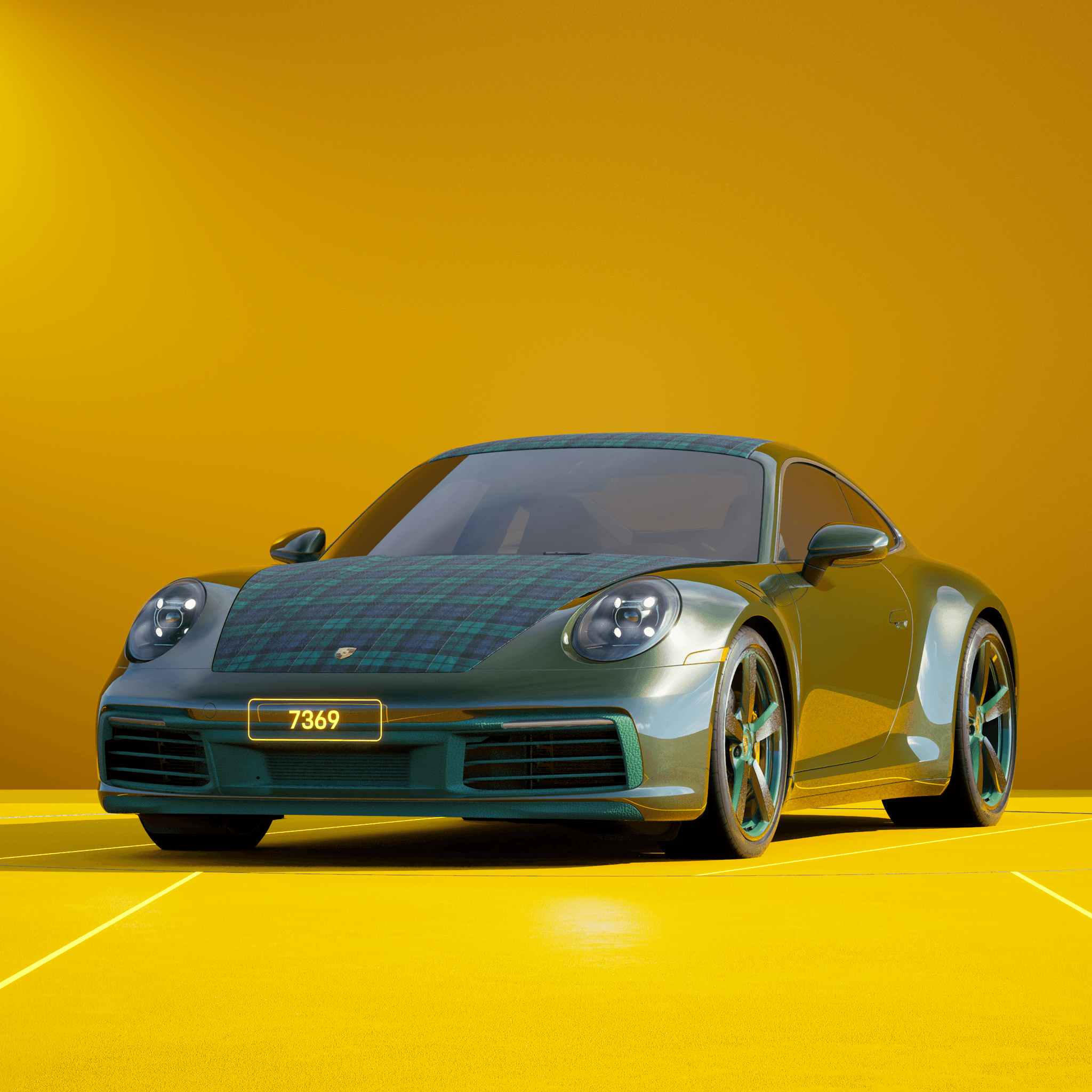 The PORSCHΞ 911 7369 image in phase