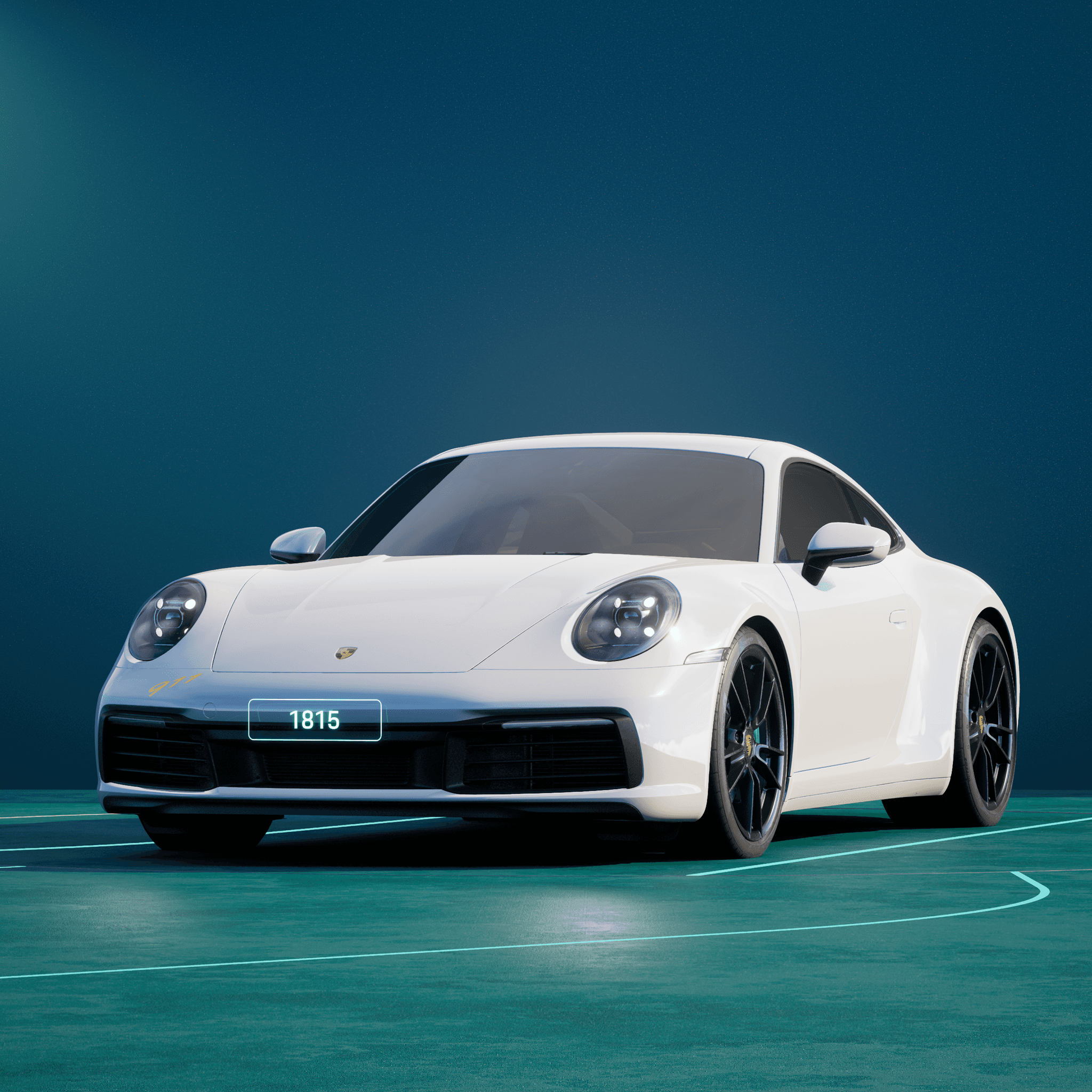 The PORSCHΞ 911 1815 image in phase