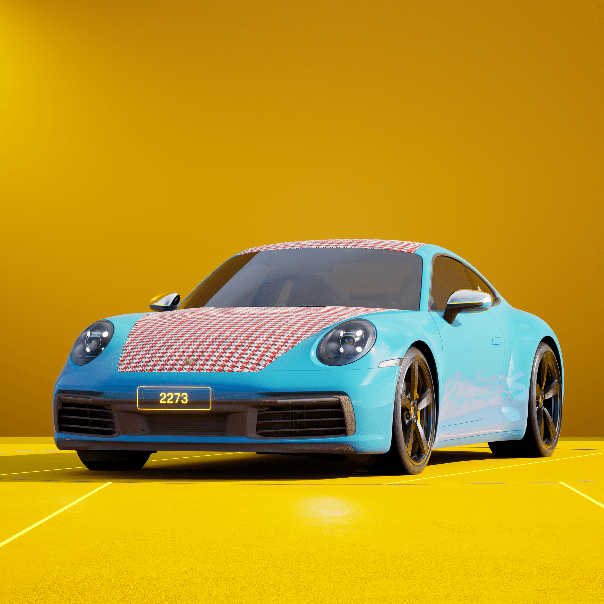 The PORSCHΞ 911 2273 image in phase
