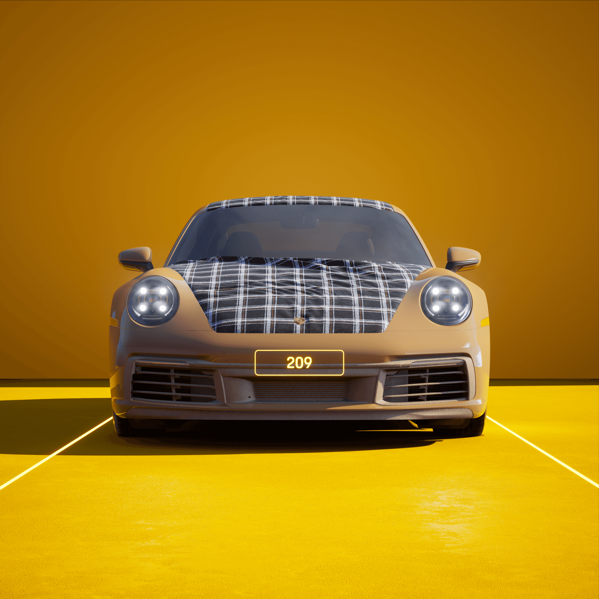 The PORSCHΞ 911 209 image in phase