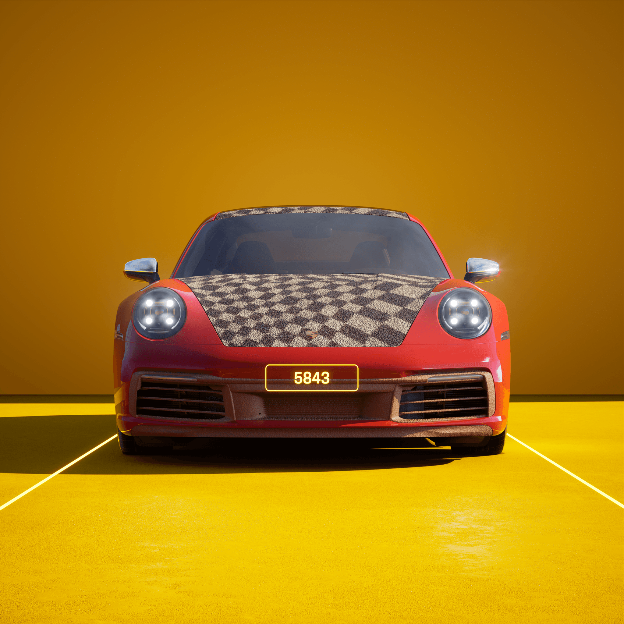 The PORSCHΞ 911 5843 image in phase
