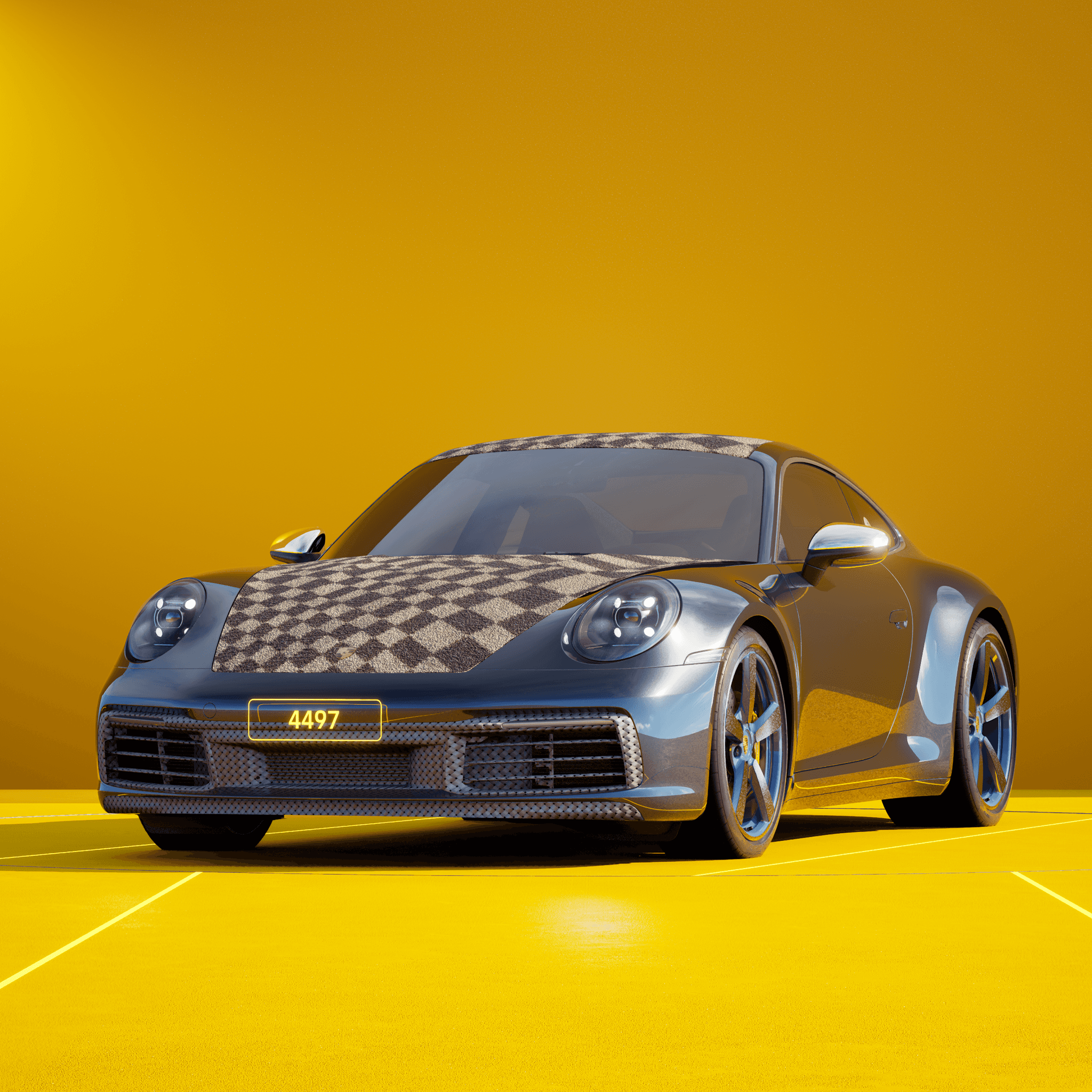 The PORSCHΞ 911 4497 image in phase