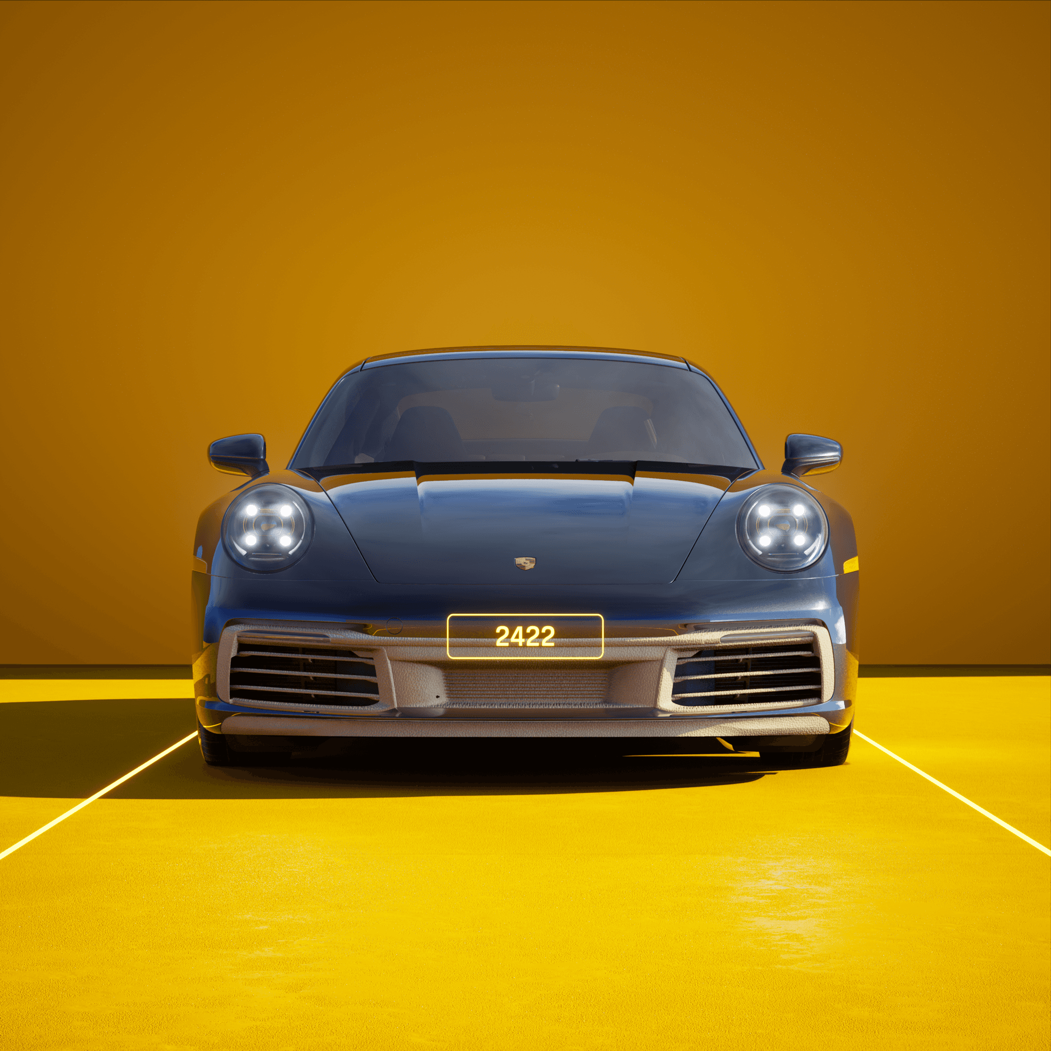 The PORSCHΞ 911 2422 image in phase