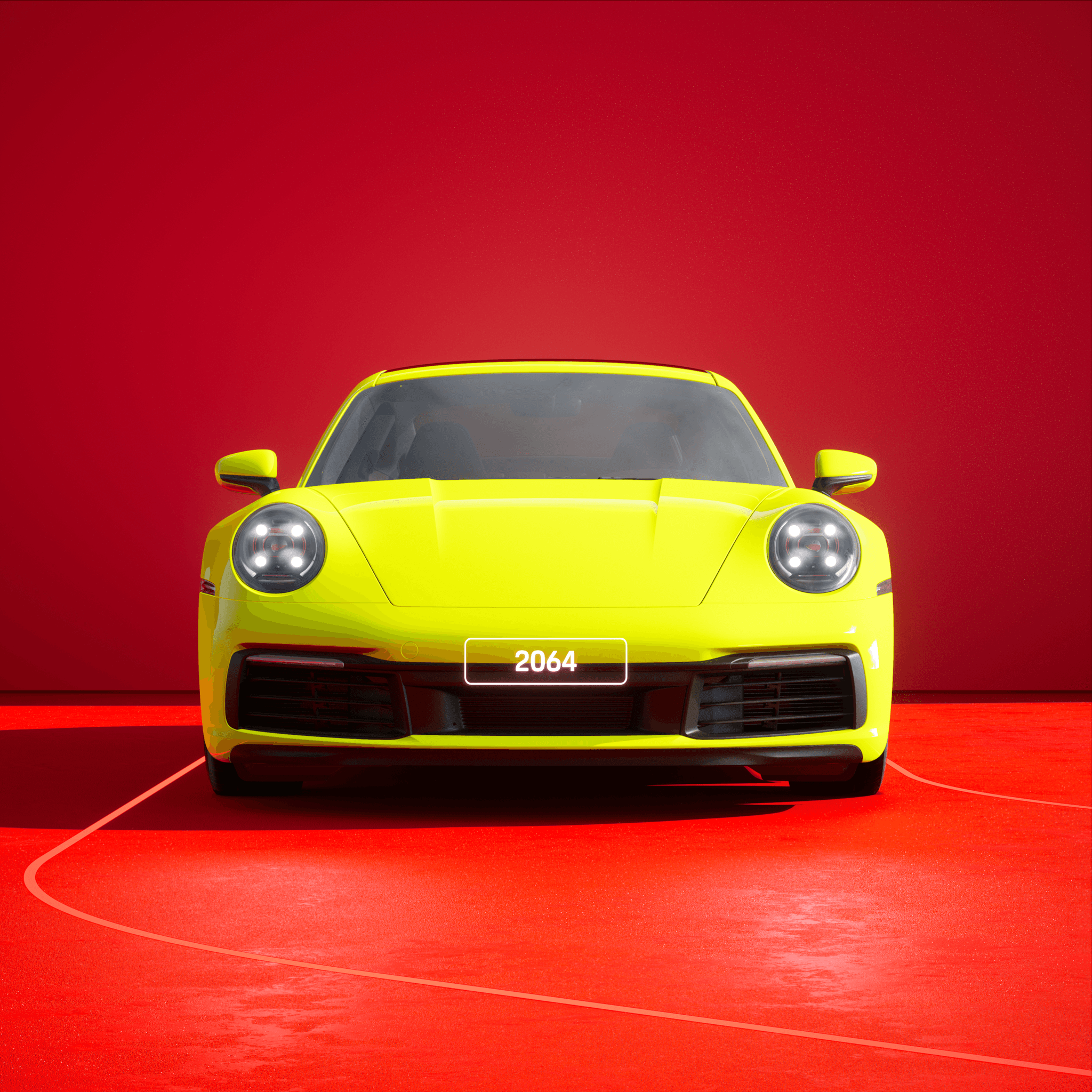 The PORSCHΞ 911 2064 image in phase