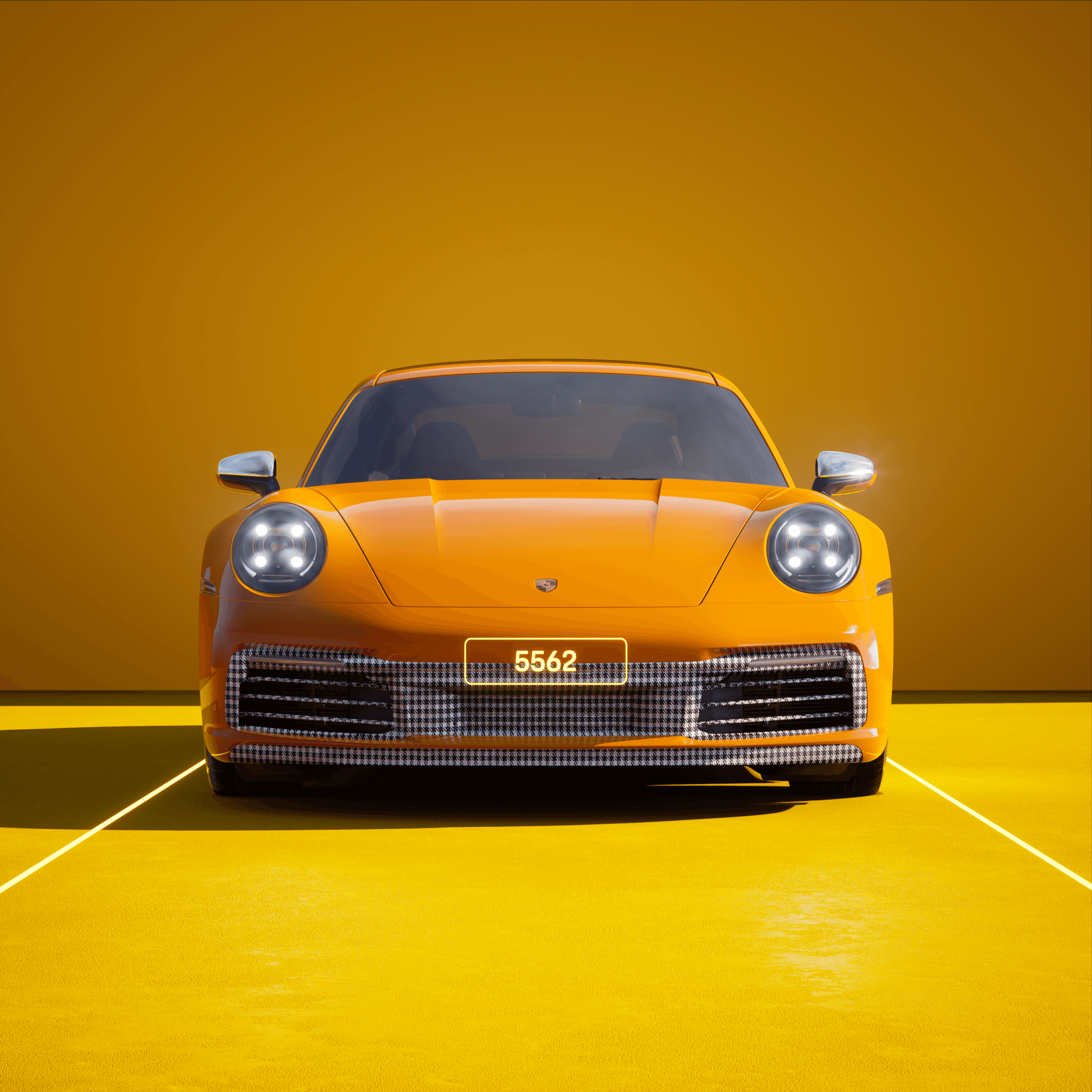 The PORSCHΞ 911 5562 image in phase