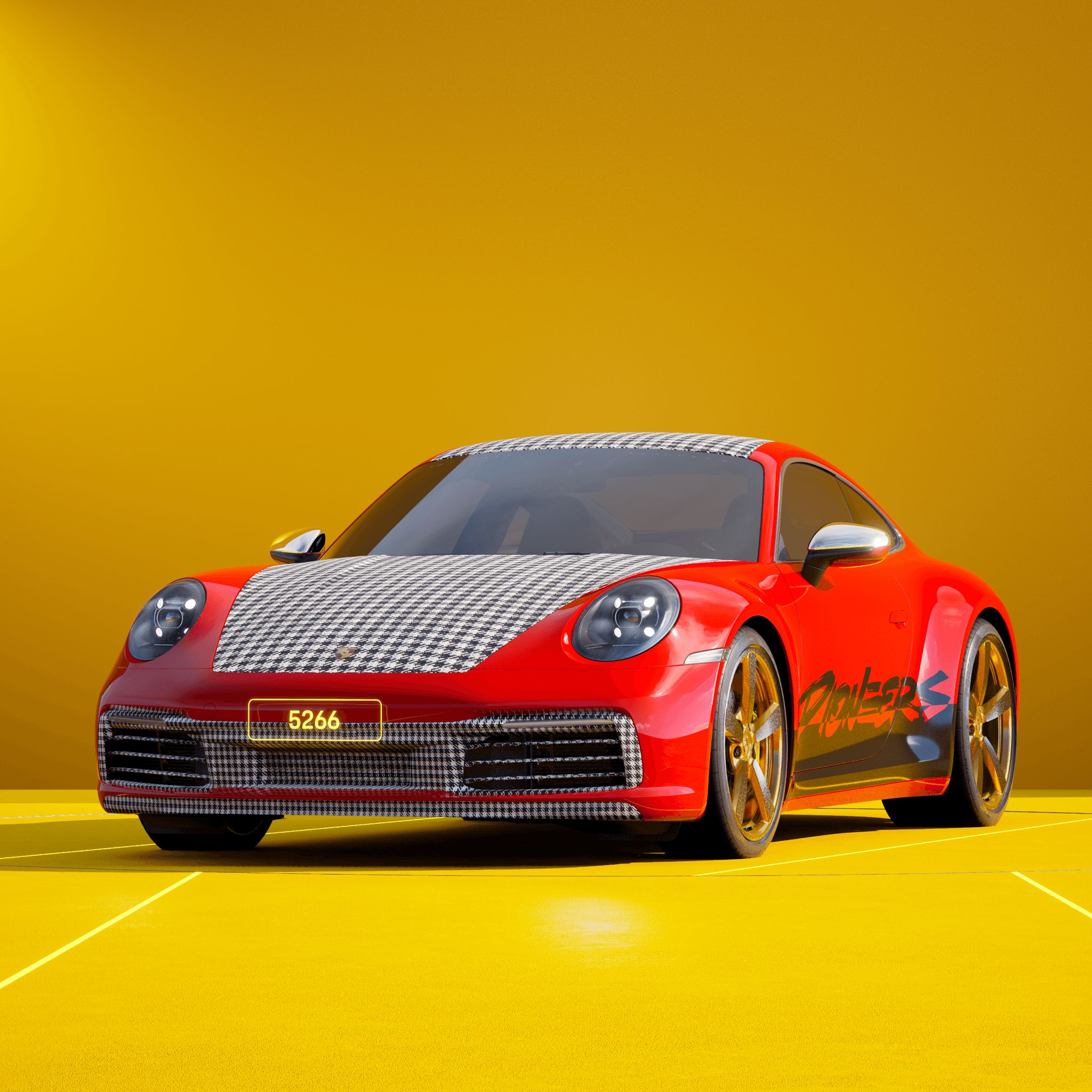 The PORSCHΞ 911 5266 image in phase