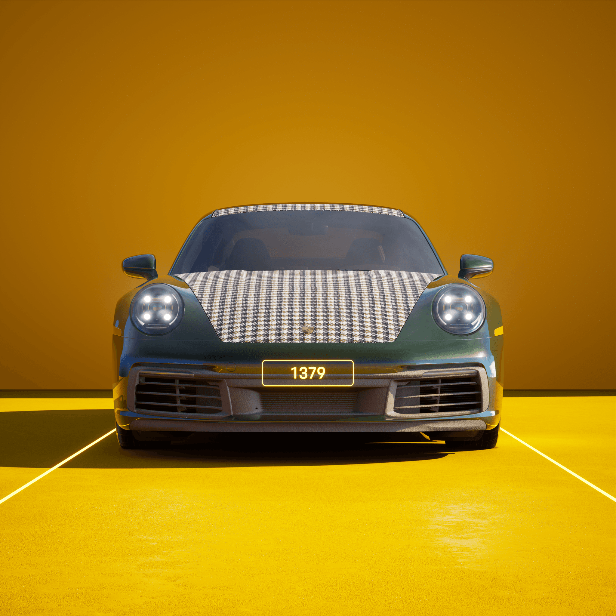 The PORSCHΞ 911 1379 image in phase