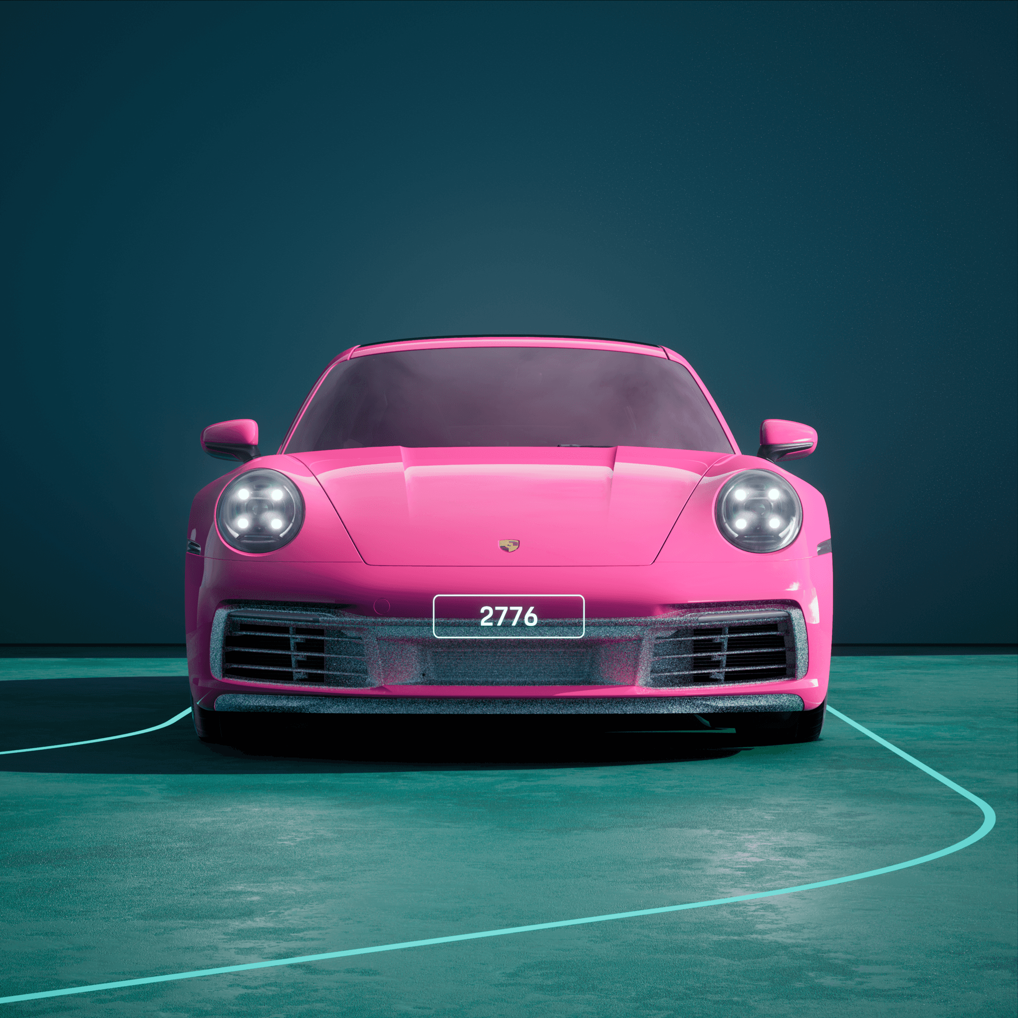 The PORSCHΞ 911 2776 image in phase
