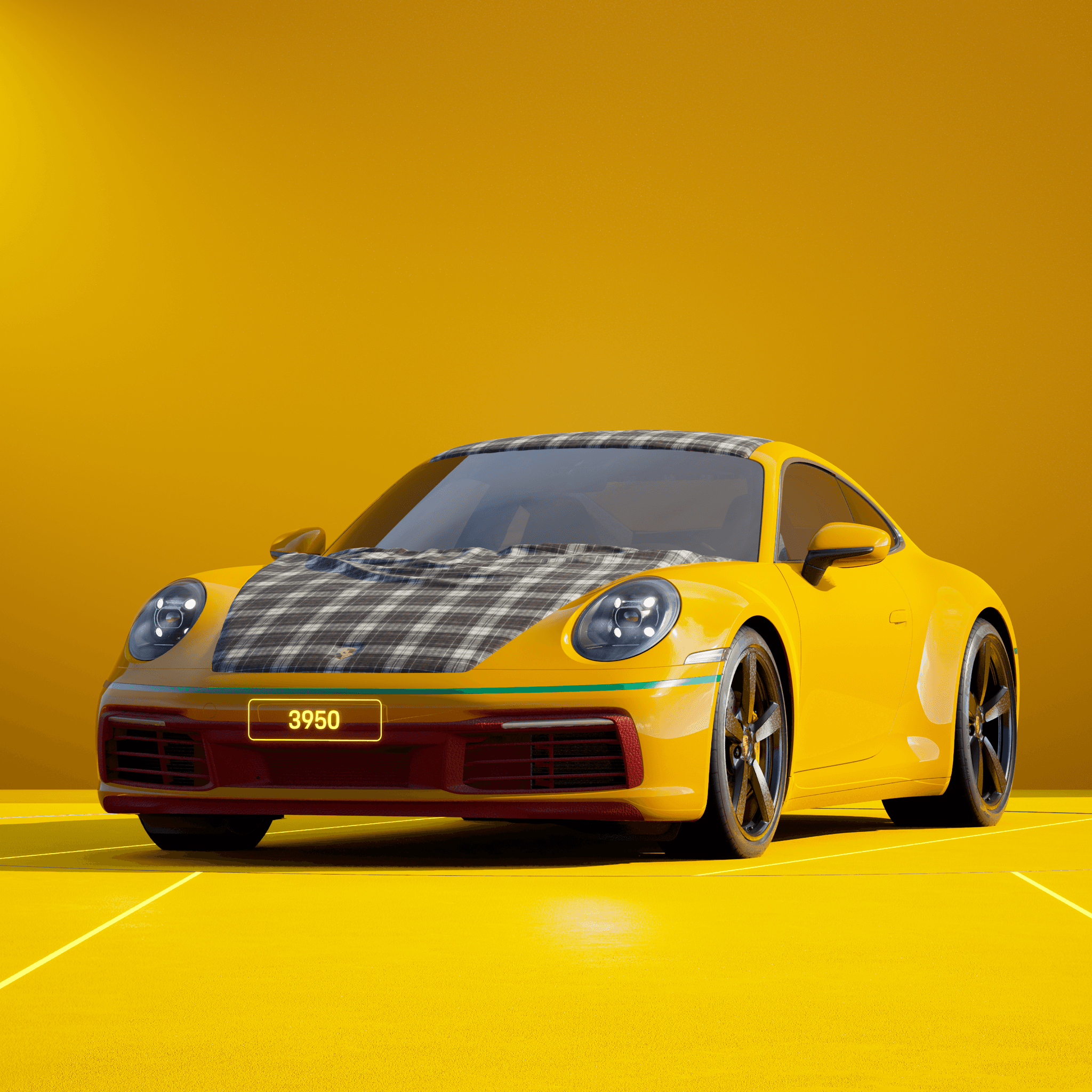 The PORSCHΞ 911 3950 image in phase