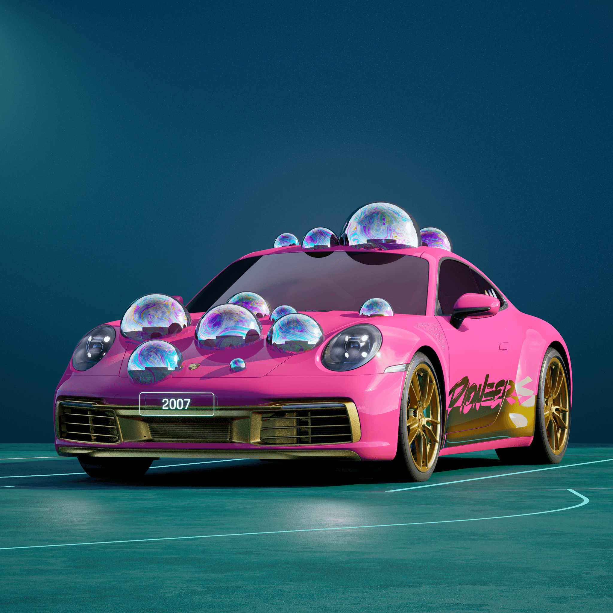The PORSCHΞ 911 2007 image in phase