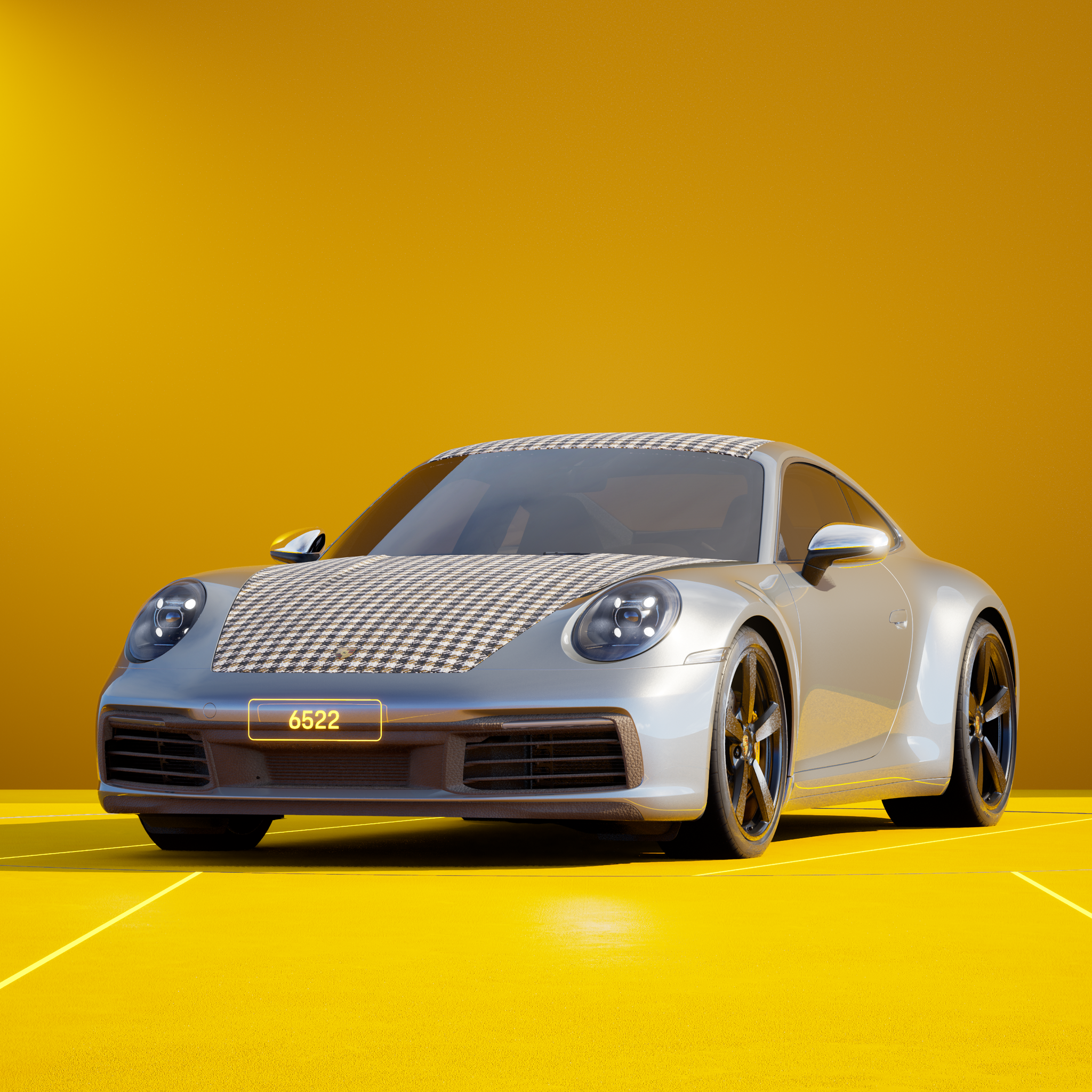 The PORSCHΞ 911 6522 image in phase