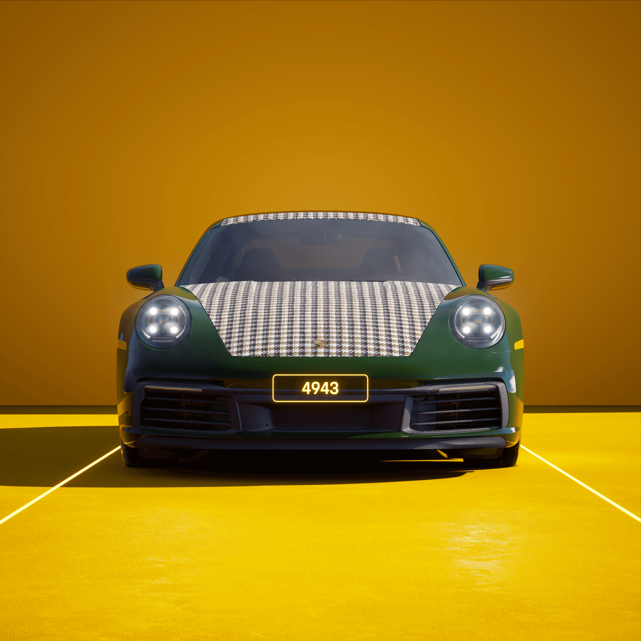 The PORSCHΞ 911 4943 image in phase