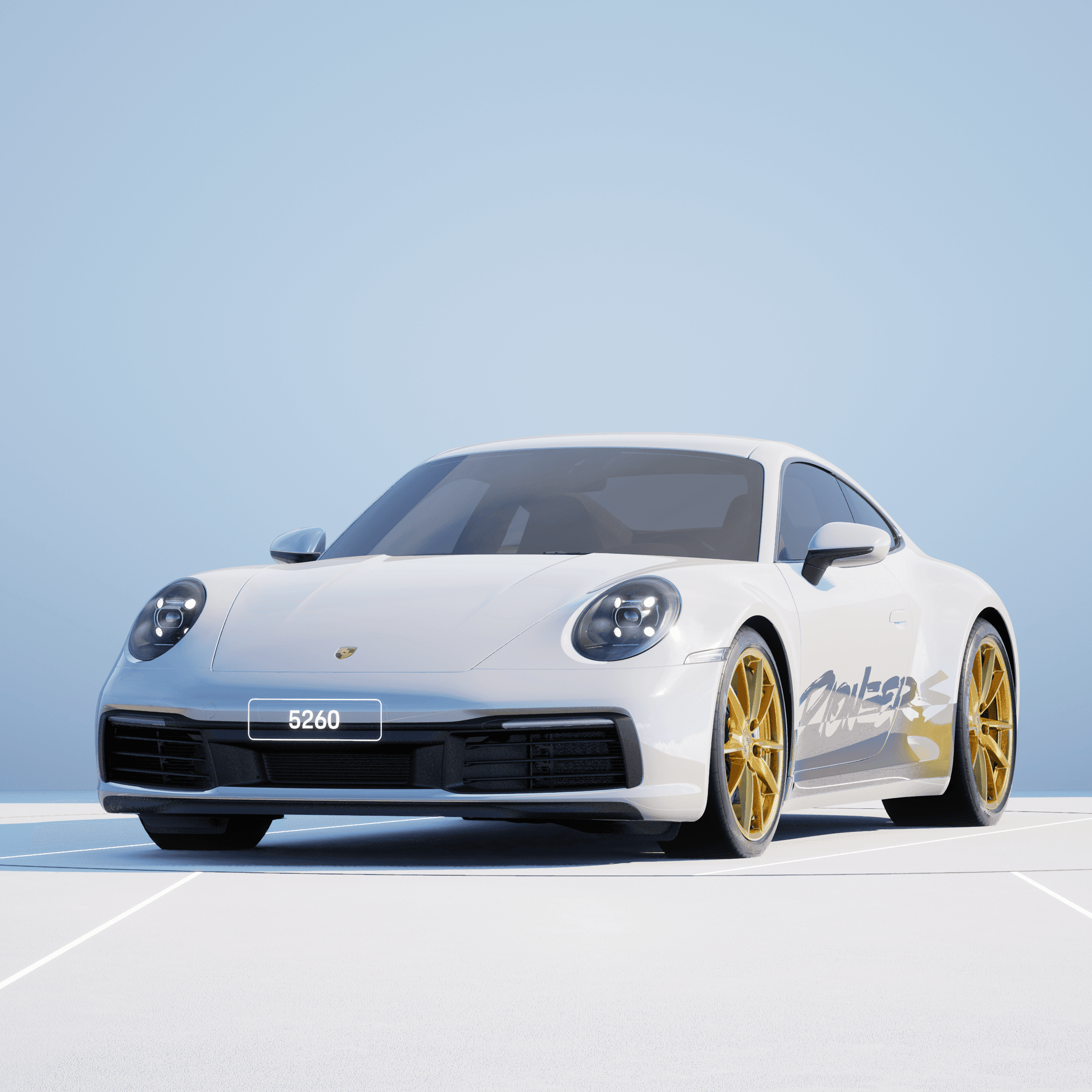 The PORSCHΞ 911 5260 image in phase
