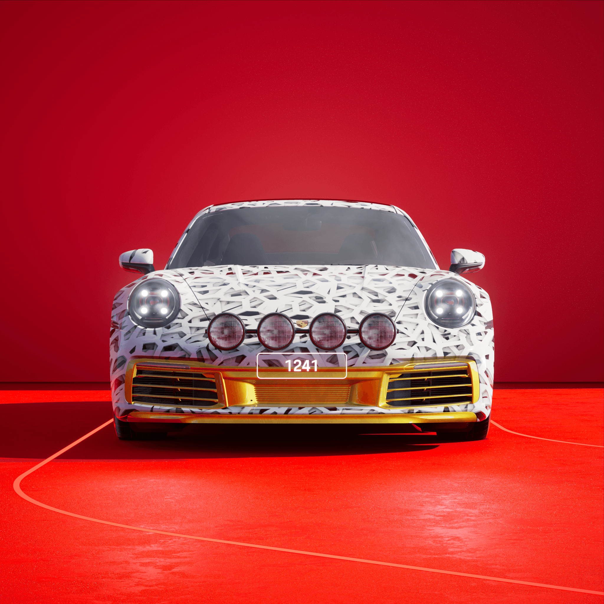 The PORSCHΞ 911 1241 image in phase